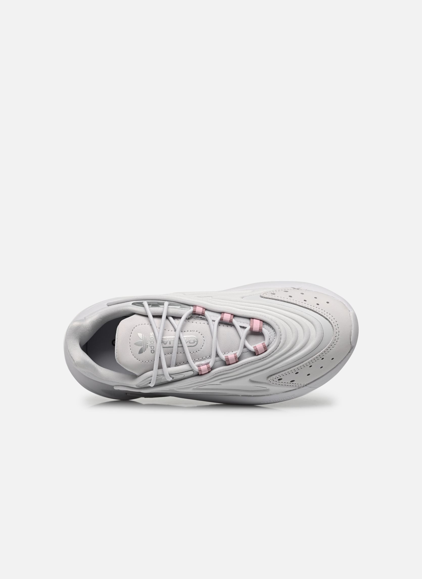 Niedrige Sneaker Ozelia W damen grau adidas originals Niedrige Sneaker Ozelia W damen grau DSHGRY/DSHGRY/GRETWO