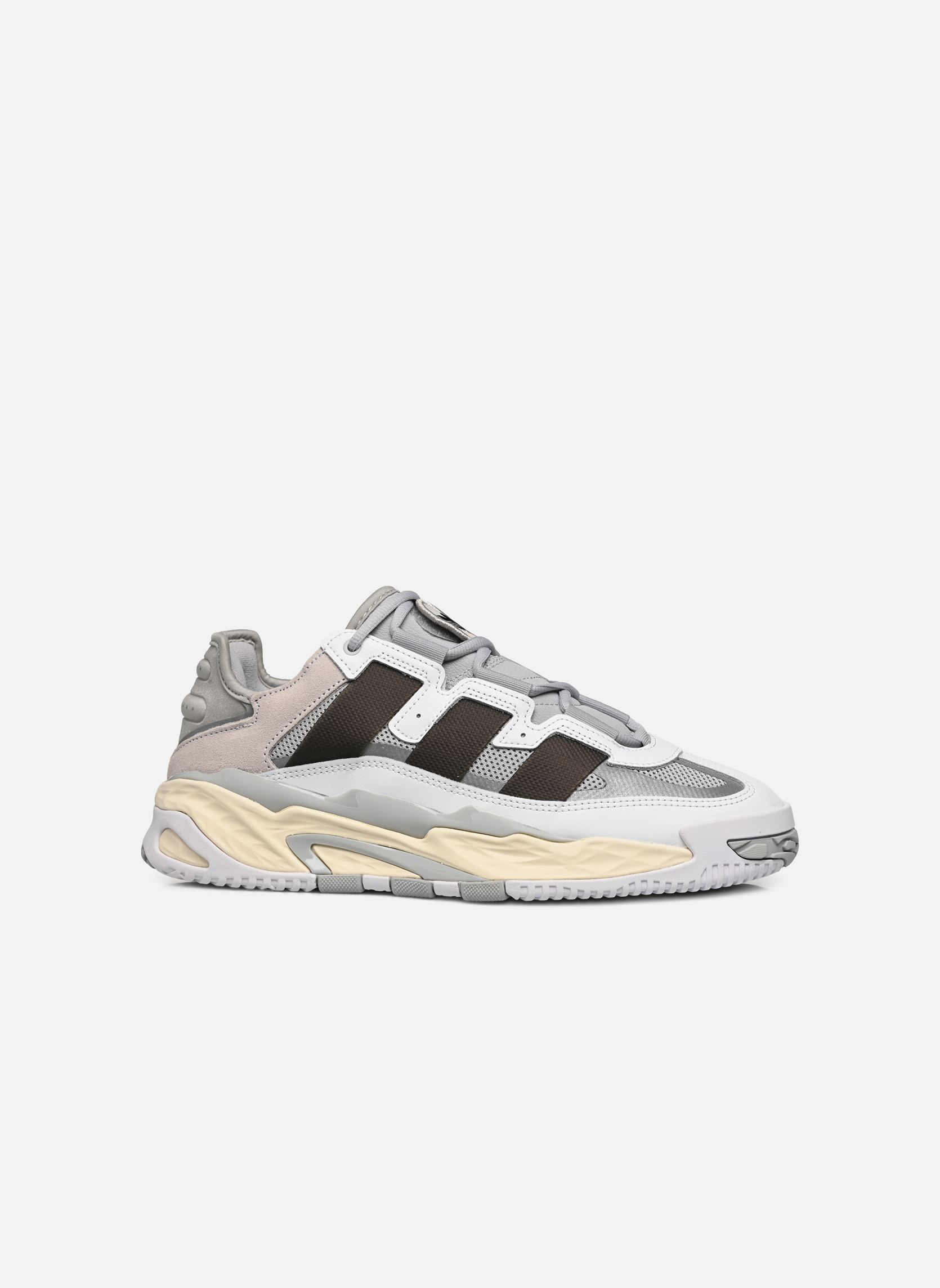 Baskets basses Niteball homme blanc adidas originals Baskets basses Niteball homme blanc FTWWHT/CBLACK/GRETWO