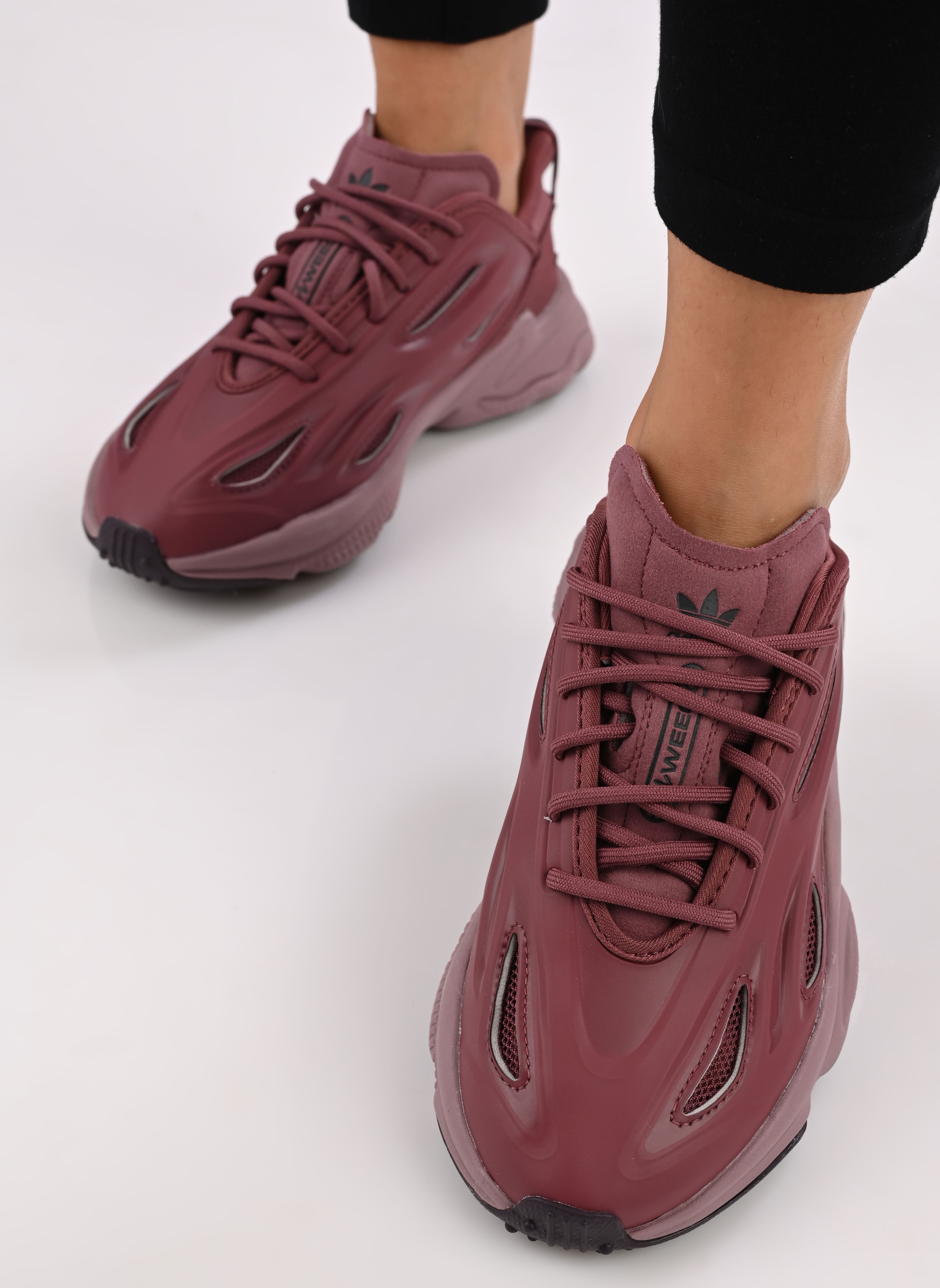 Niedrige Sneaker Ozweego Celox W damen bordeaux adidas originals Niedrige Sneaker Ozweego Celox W damen bordeaux QUICRI/WONOXI/CBLACK