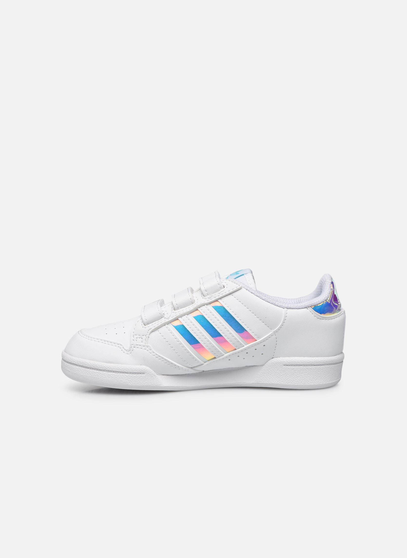 Baskets basses Continental 80 Stripes Cf I fille blanc adidas originals Baskets basses Continental 80 Stripes Cf I fille blanc FTWWHTFTWWHTPULAQU3