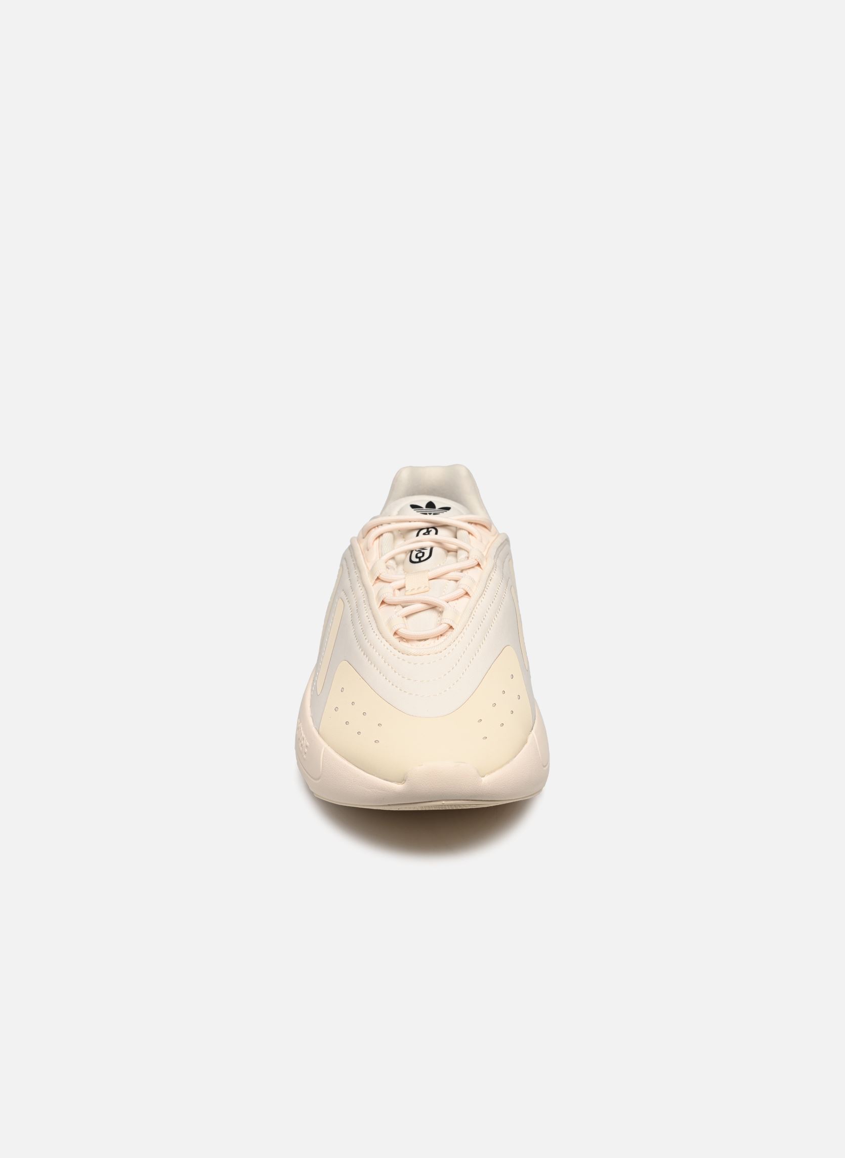 Niedrige Sneaker Ozelia J beige adidas originals Niedrige Sneaker Ozelia J beige Ecrtin/Ecrtin/Cblack