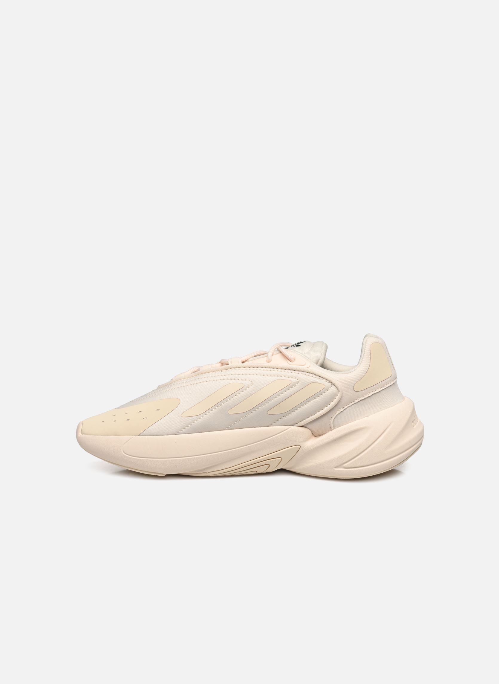 Niedrige Sneaker Ozelia J beige adidas originals Niedrige Sneaker Ozelia J beige Ecrtin/Ecrtin/Cblack