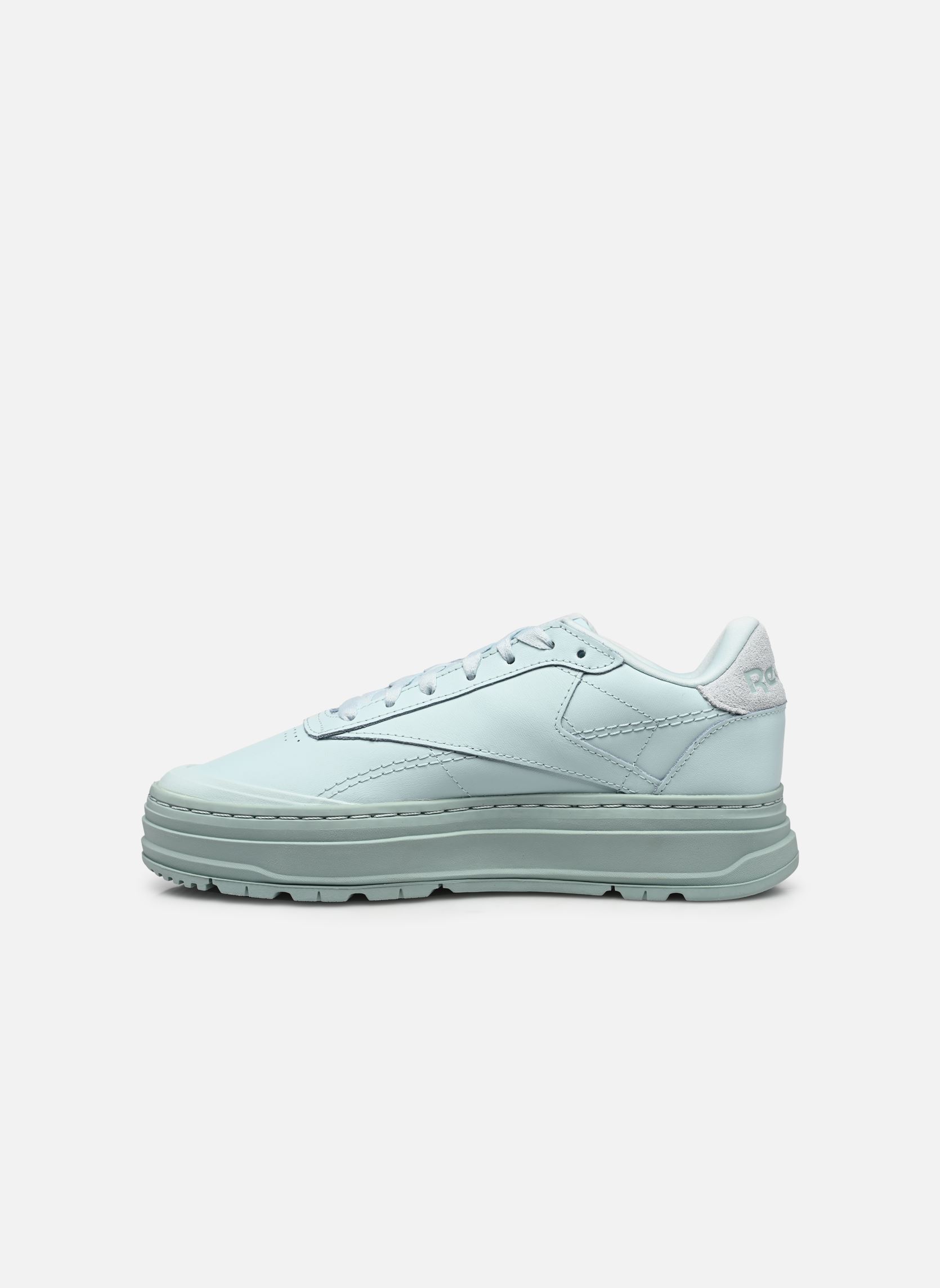 Niedrige Sneaker Club C Double Geo W damen blau Reebok Niedrige Sneaker Club C Double Geo W damen blau Whisper Blue/Whisper Blue/Seas