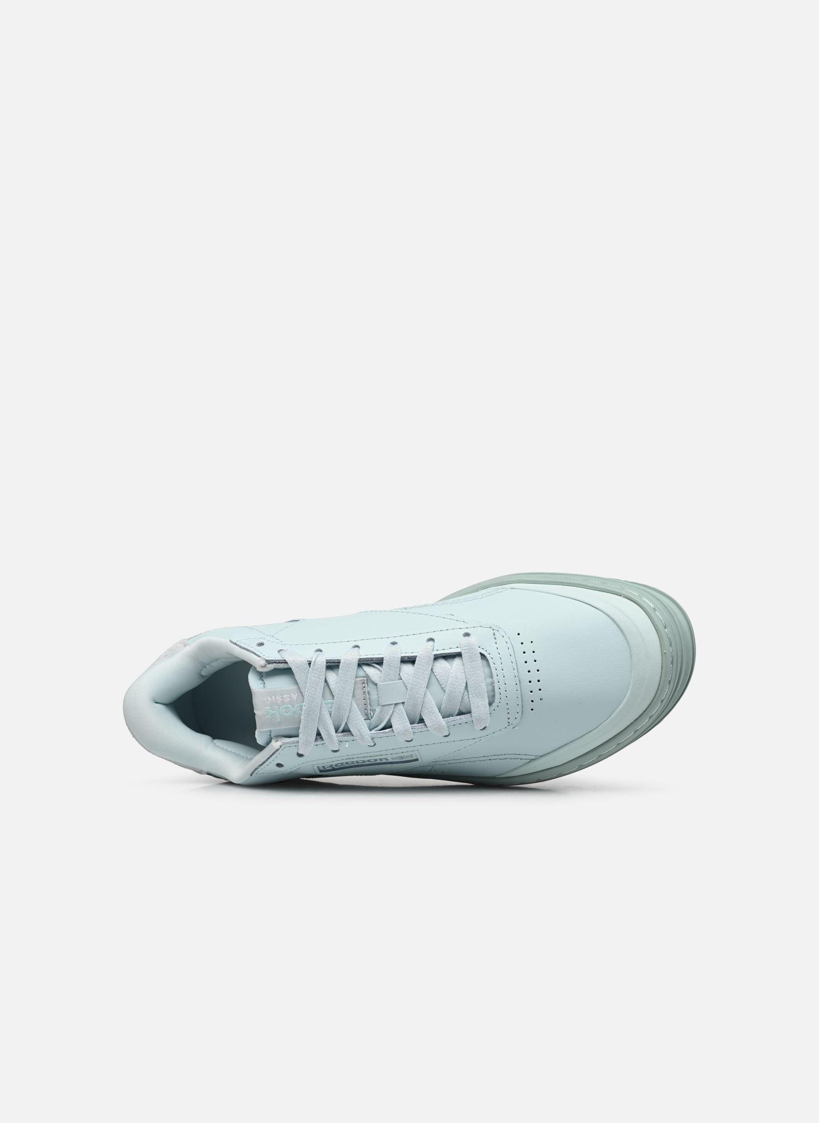 Niedrige Sneaker Club C Double Geo W damen blau Reebok Niedrige Sneaker Club C Double Geo W damen blau Whisper Blue/Whisper Blue/Seas