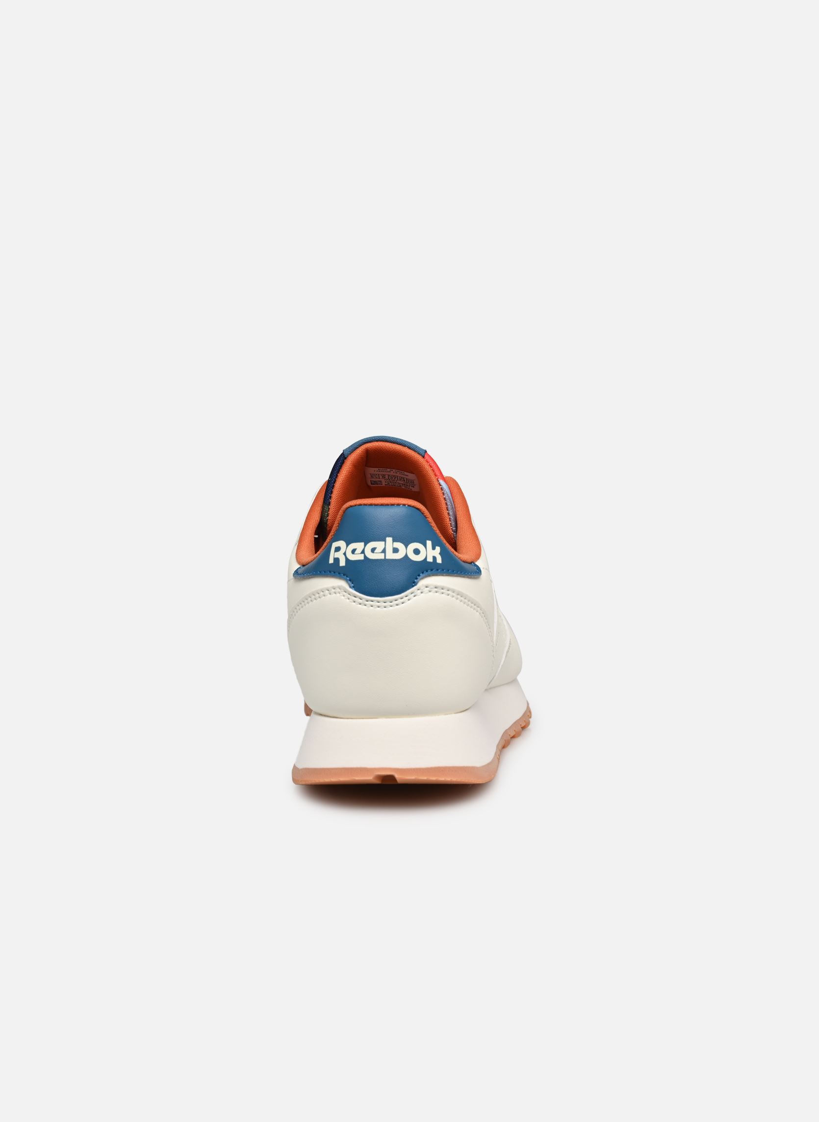 Baskets basses Cl Lthr J blanc Reebok Baskets basses Cl Lthr J blanc Chalk/Chalk/Steely Blue S23-R