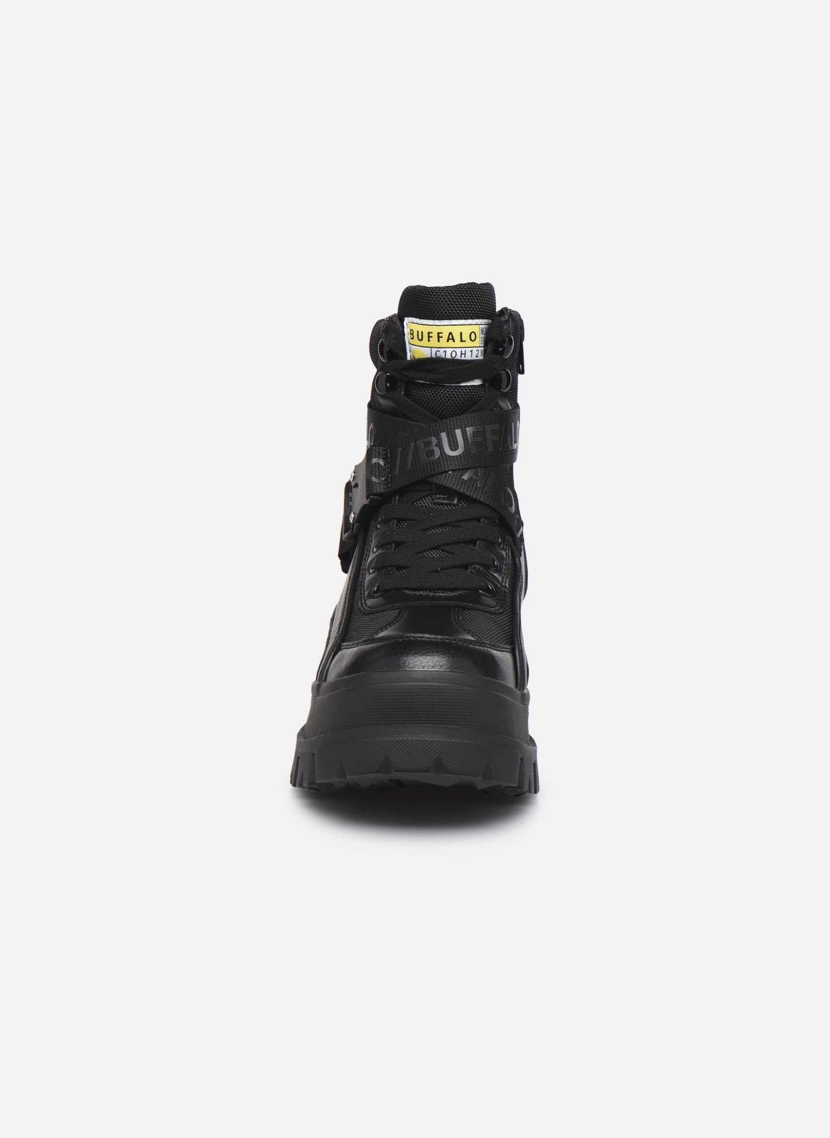 Bottines à lacets ASPHA COM 1 femme noir Buffalo Bottines à lacets ASPHA COM 1 femme noir BLACK
