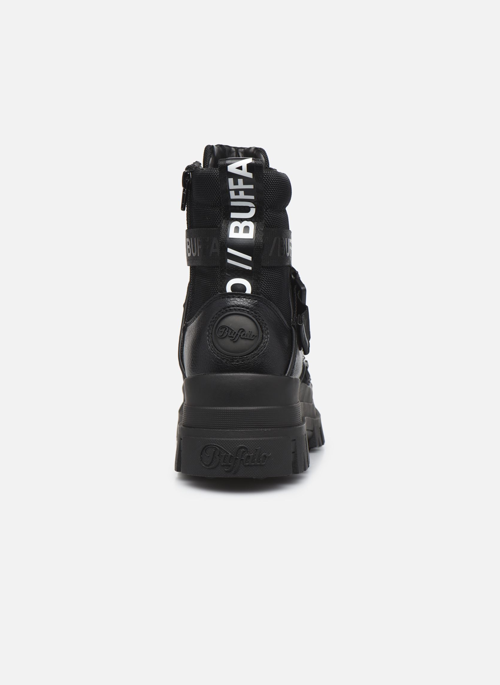 Bottines à lacets ASPHA COM 1 femme noir Buffalo Bottines à lacets ASPHA COM 1 femme noir BLACK