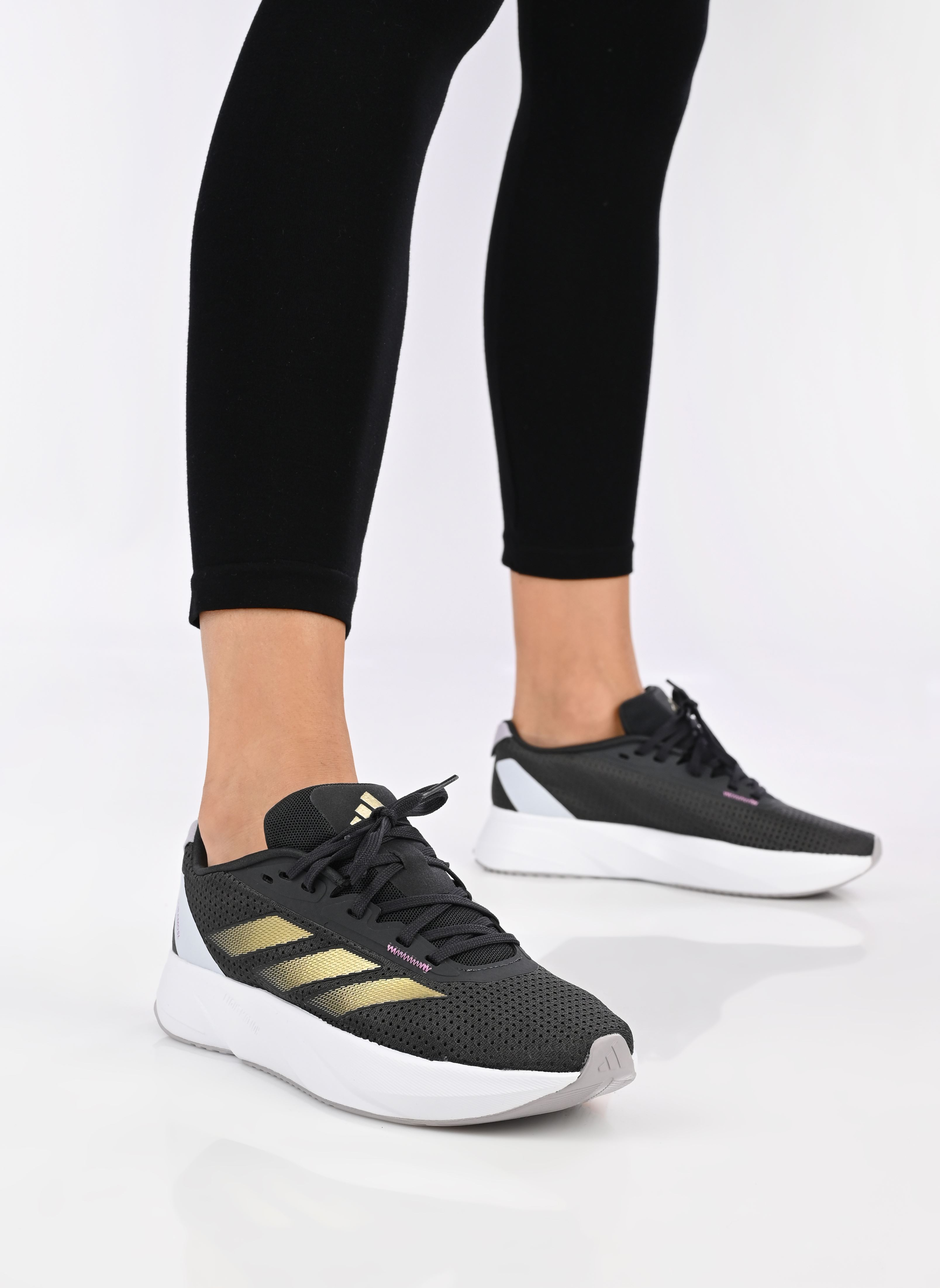 Sportschuhe Duramo Sl W damen grau adidas performance Sportschuhe Duramo Sl W damen grau CARBON/GOLDMT/PREPUR