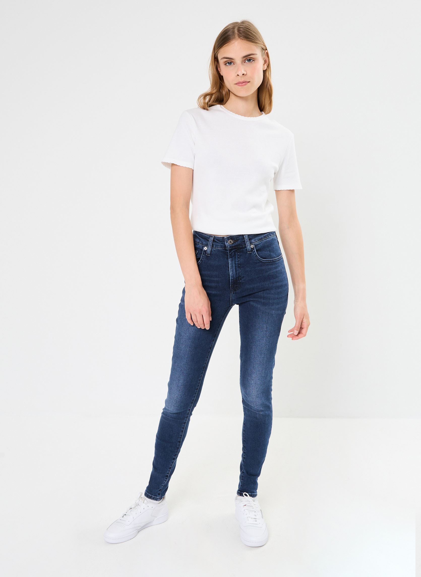 Jeans slim et skinny 721 High Rise Skinny femme bleu Levi's Jeans slim et skinny 721 High Rise Skinny femme bleu LEARNING LESSONS