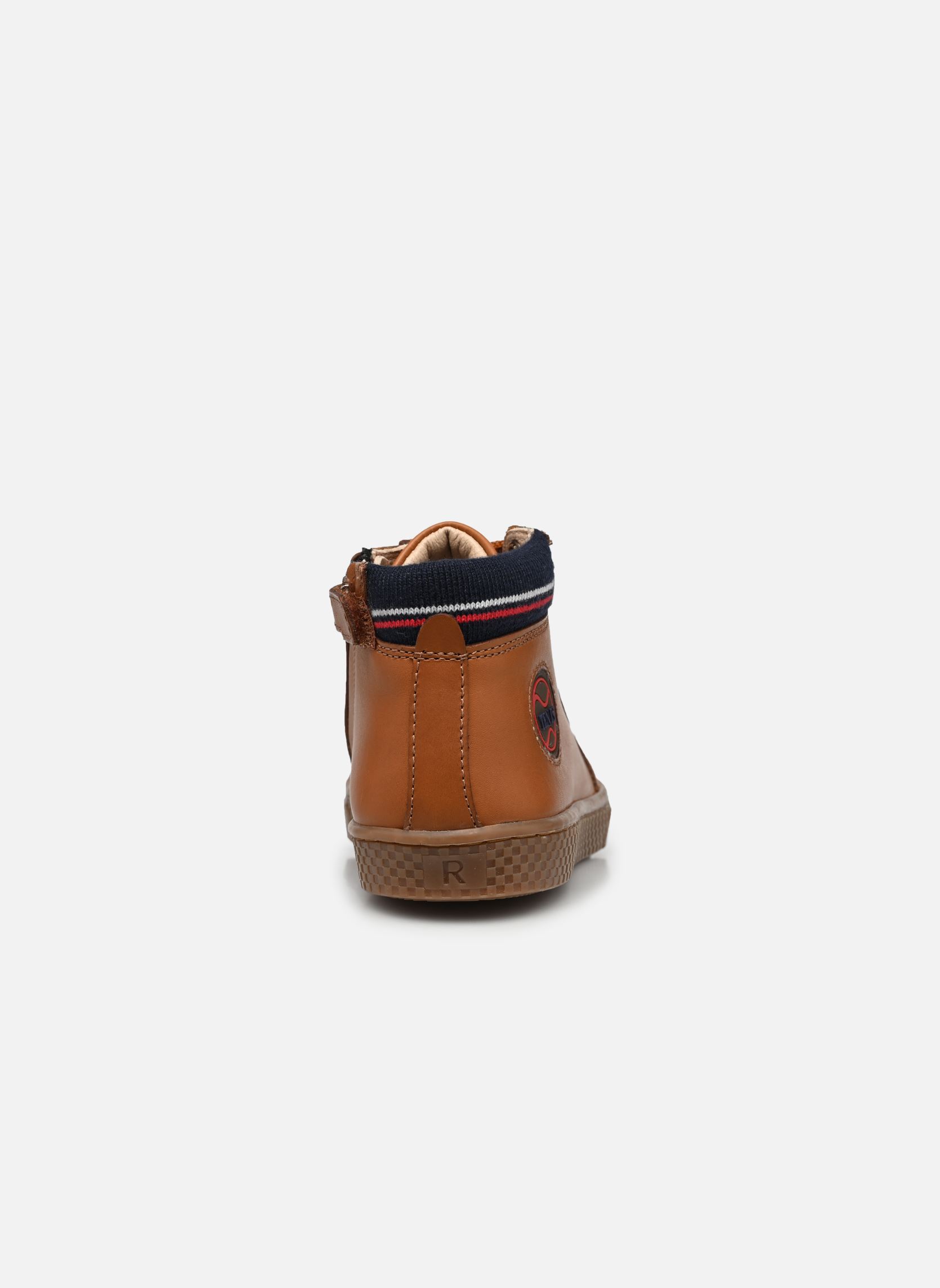 Baskets hautes Ten Win Teddy garçon marron Ten IS Baskets hautes Ten Win Teddy garçon marron CAMEL - NAVY