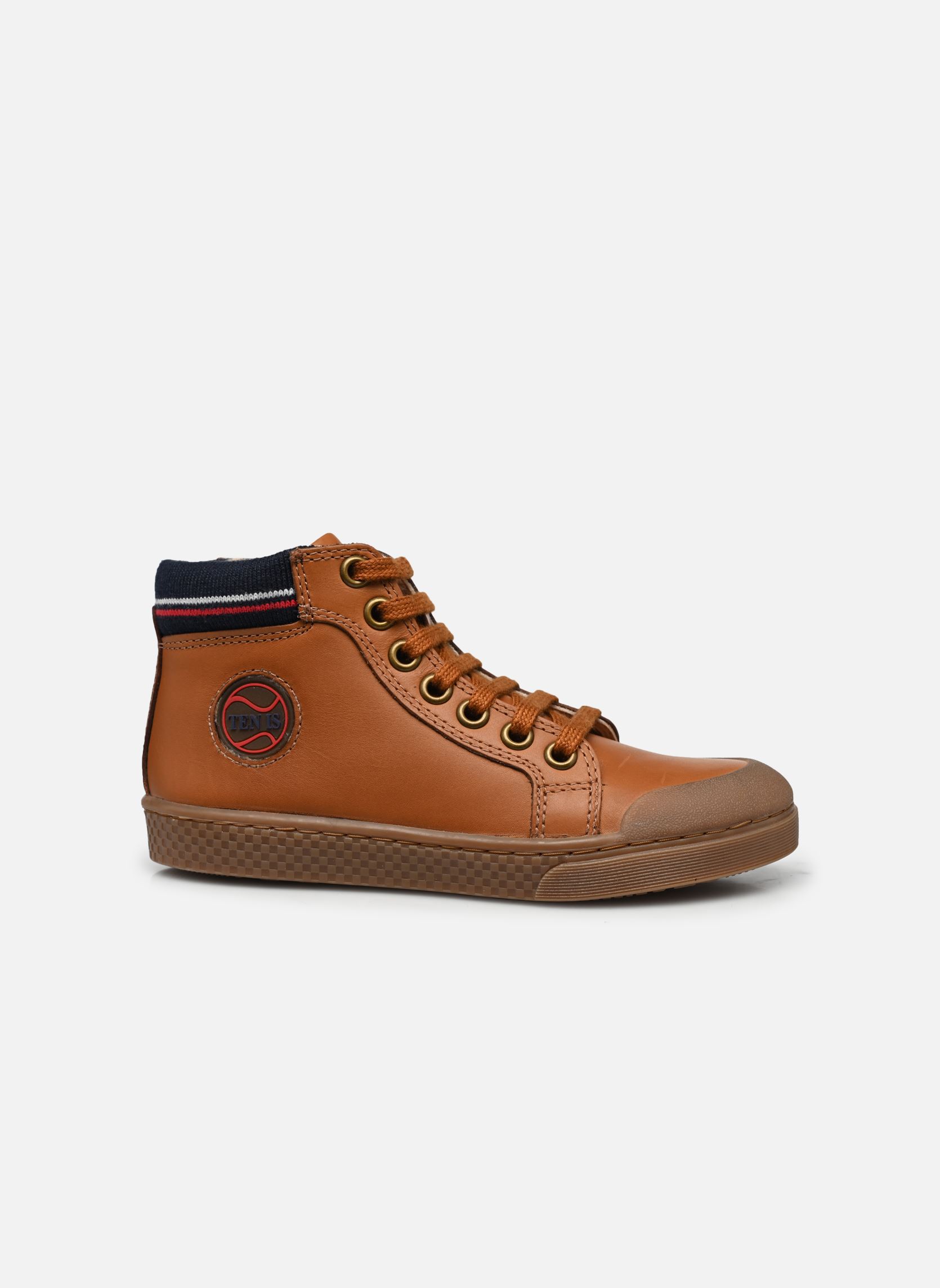 Baskets hautes Ten Win Teddy garçon marron Ten IS Baskets hautes Ten Win Teddy garçon marron CAMEL - NAVY