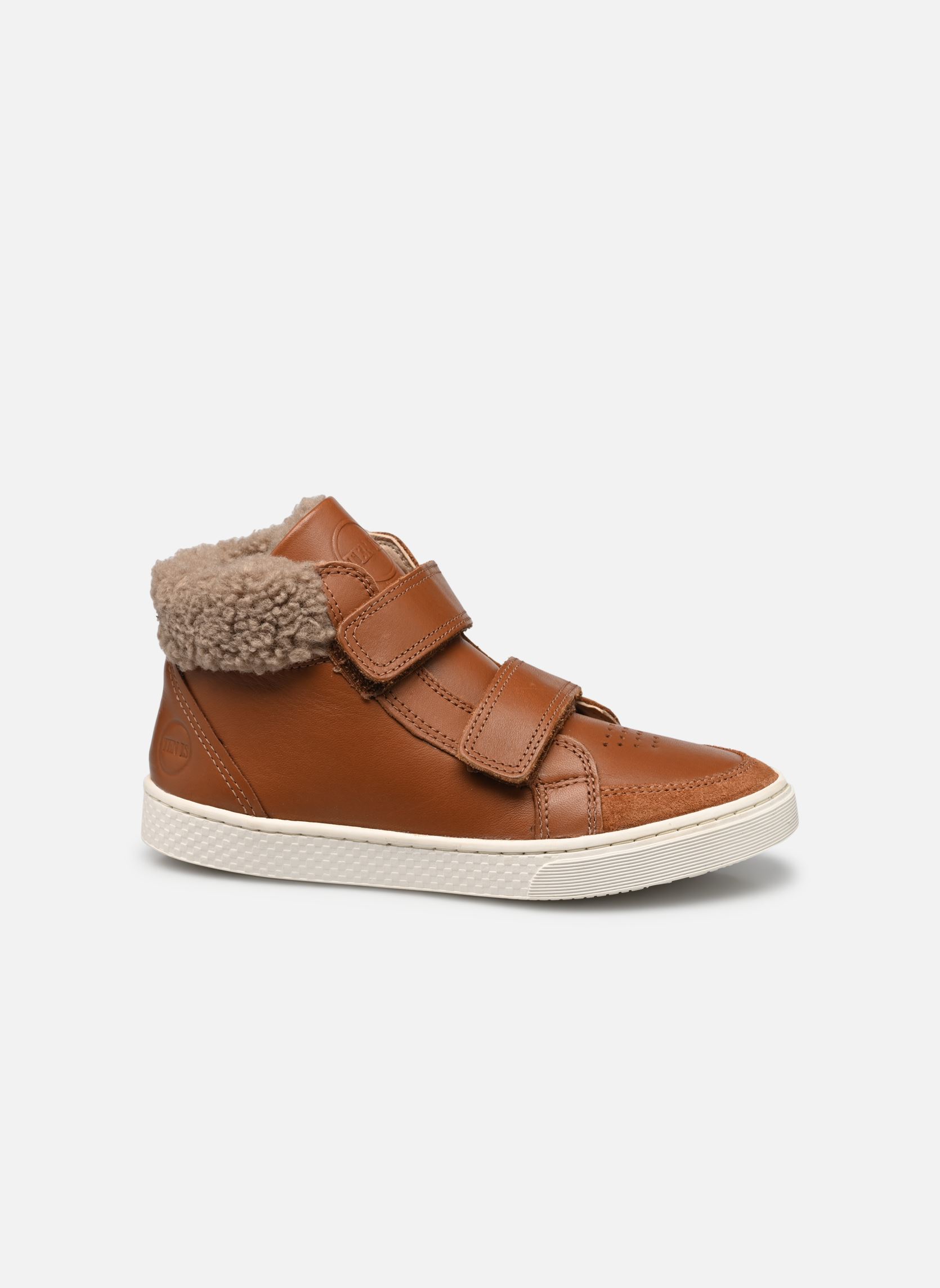 Baskets basses Ten Base Hi Fur garçon marron Ten IS Baskets basses Ten Base Hi Fur garçon marron CAMEL-BEIGE
