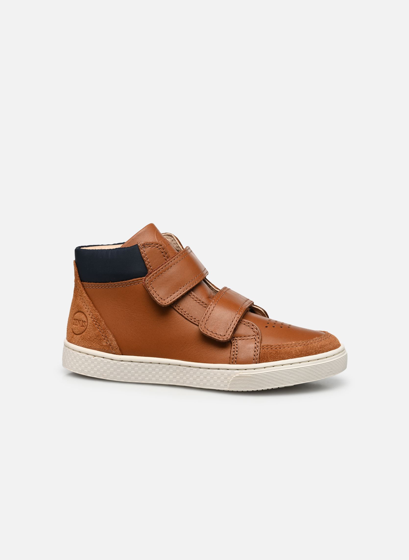 Lage sneakers Ten Base Hi V2 jongens bruin Ten IS Lage sneakers Ten Base Hi V2 jongens bruin CAMEL - NAVY