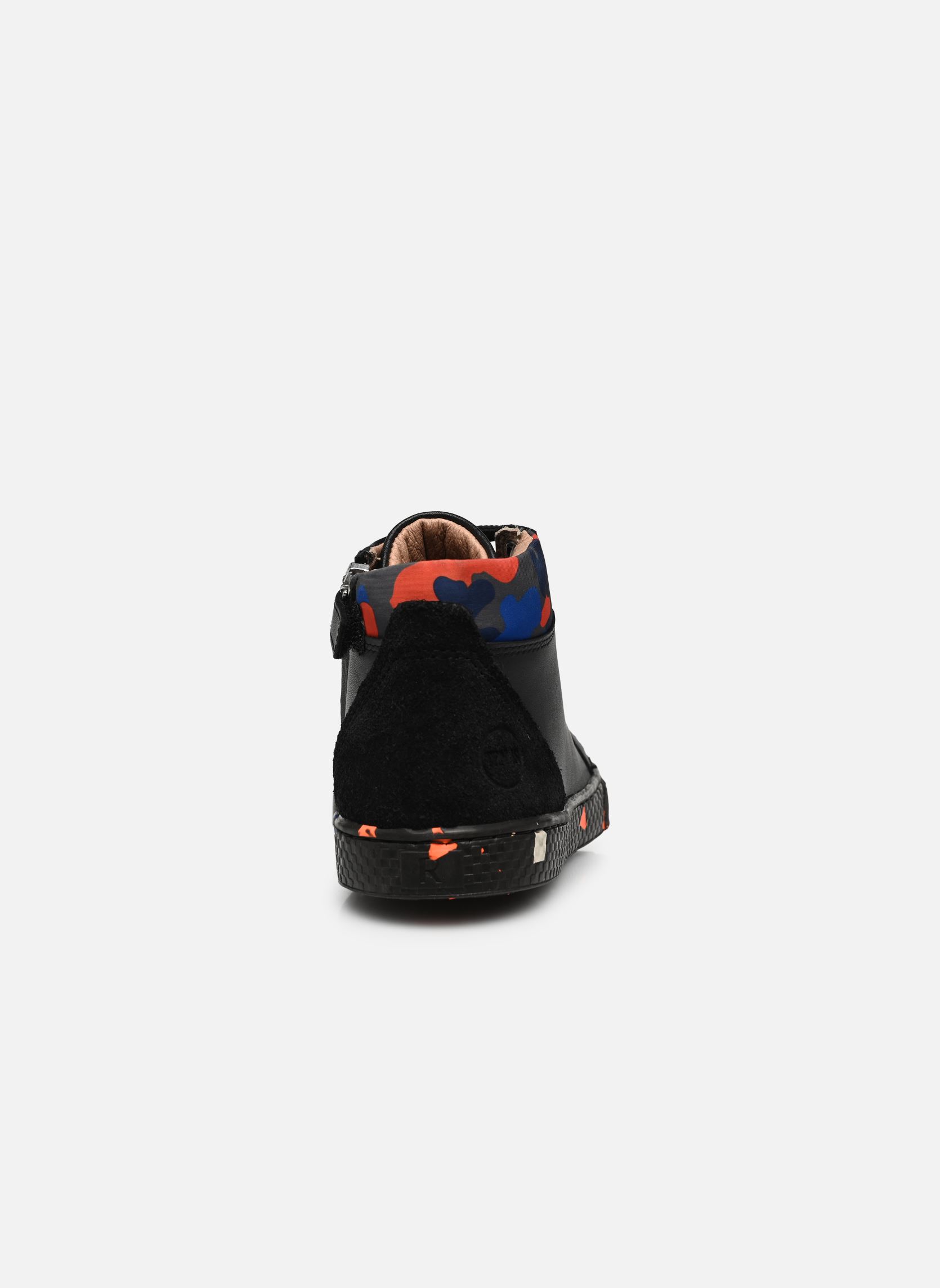 Baskets basses Ten Base Lace garçon noir Ten IS Baskets basses Ten Base Lace garçon noir BLACK - ORANGE / SEM