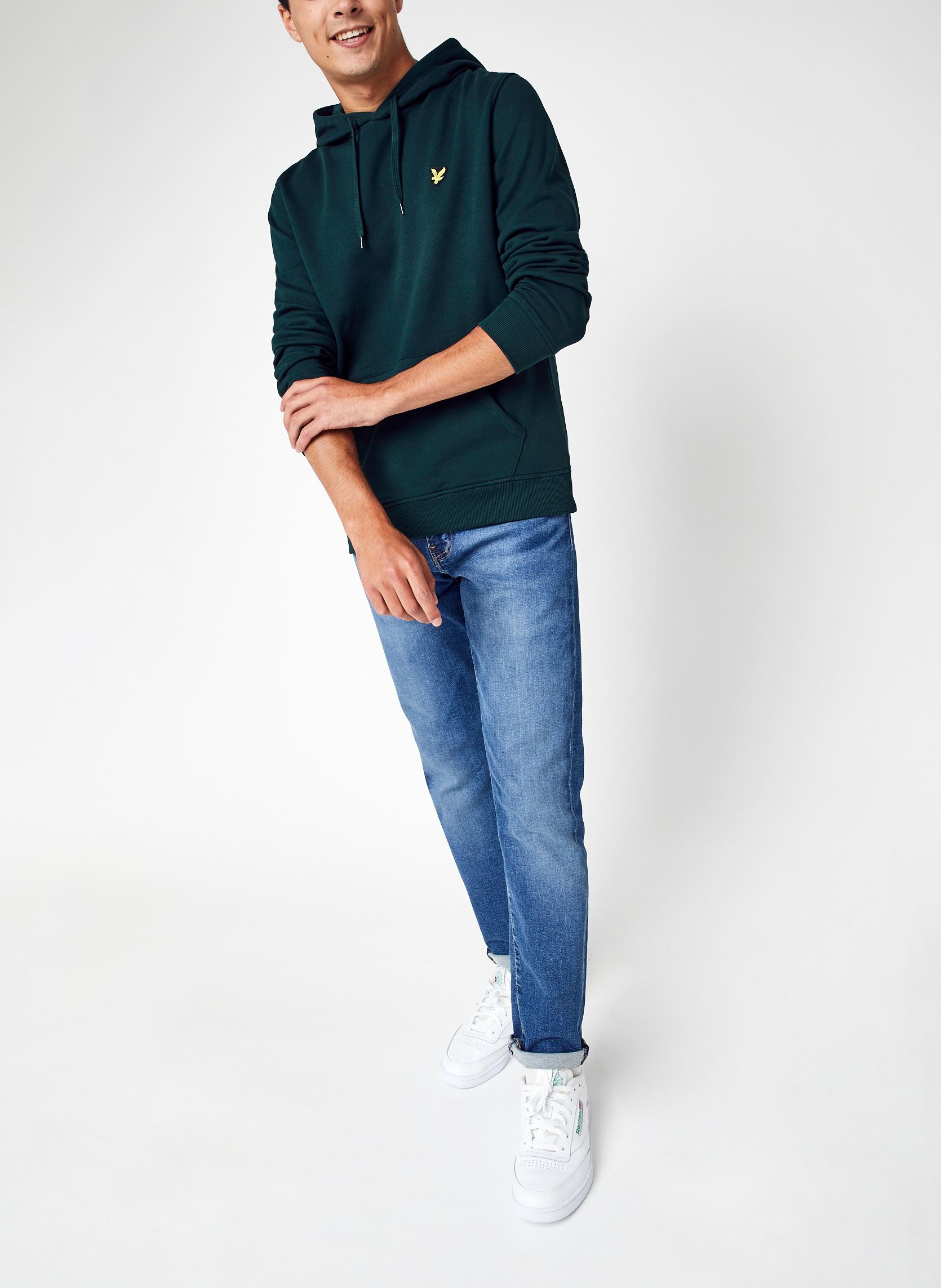 Kapuzenpullover Pullover Hoodie herren grün Lyle & Scott Kapuzenpullover Pullover Hoodie herren grün DARK GREEN