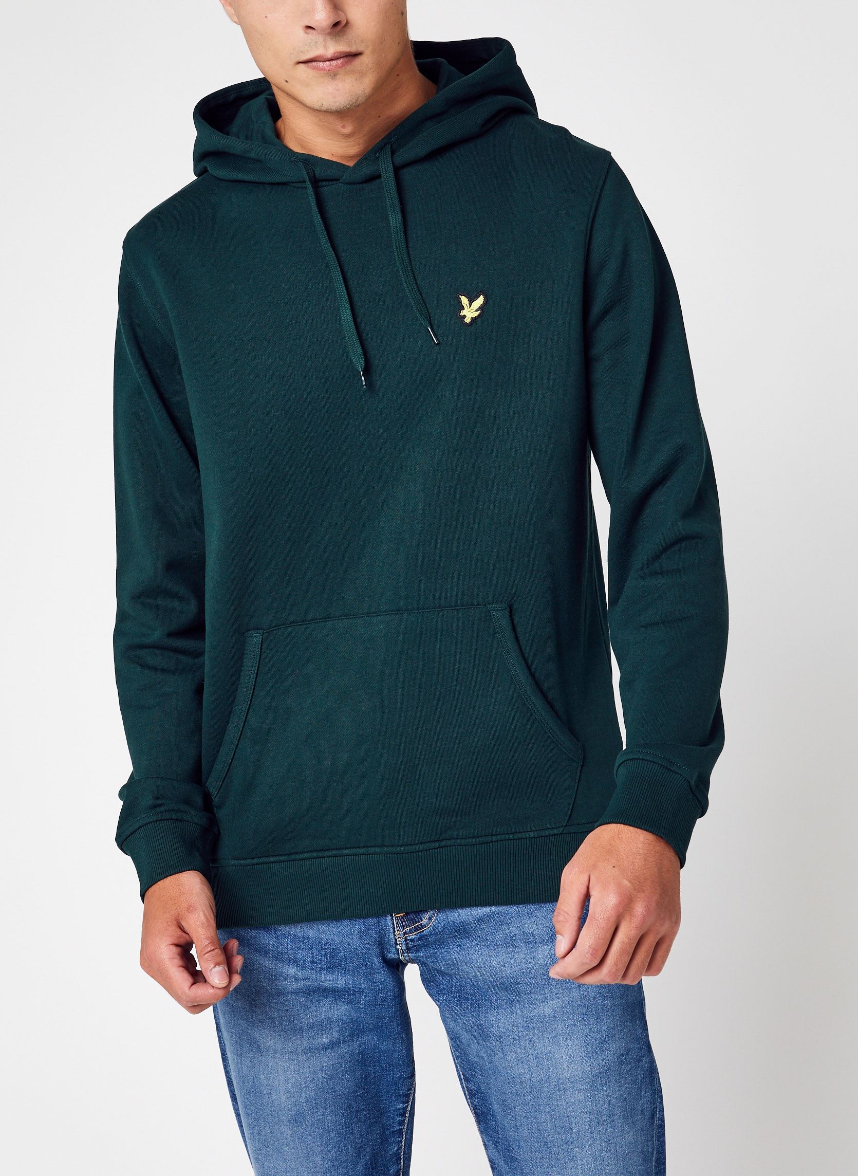 Kapuzenpullover Pullover Hoodie herren grün Lyle & Scott Kapuzenpullover Pullover Hoodie herren grün DARK GREEN