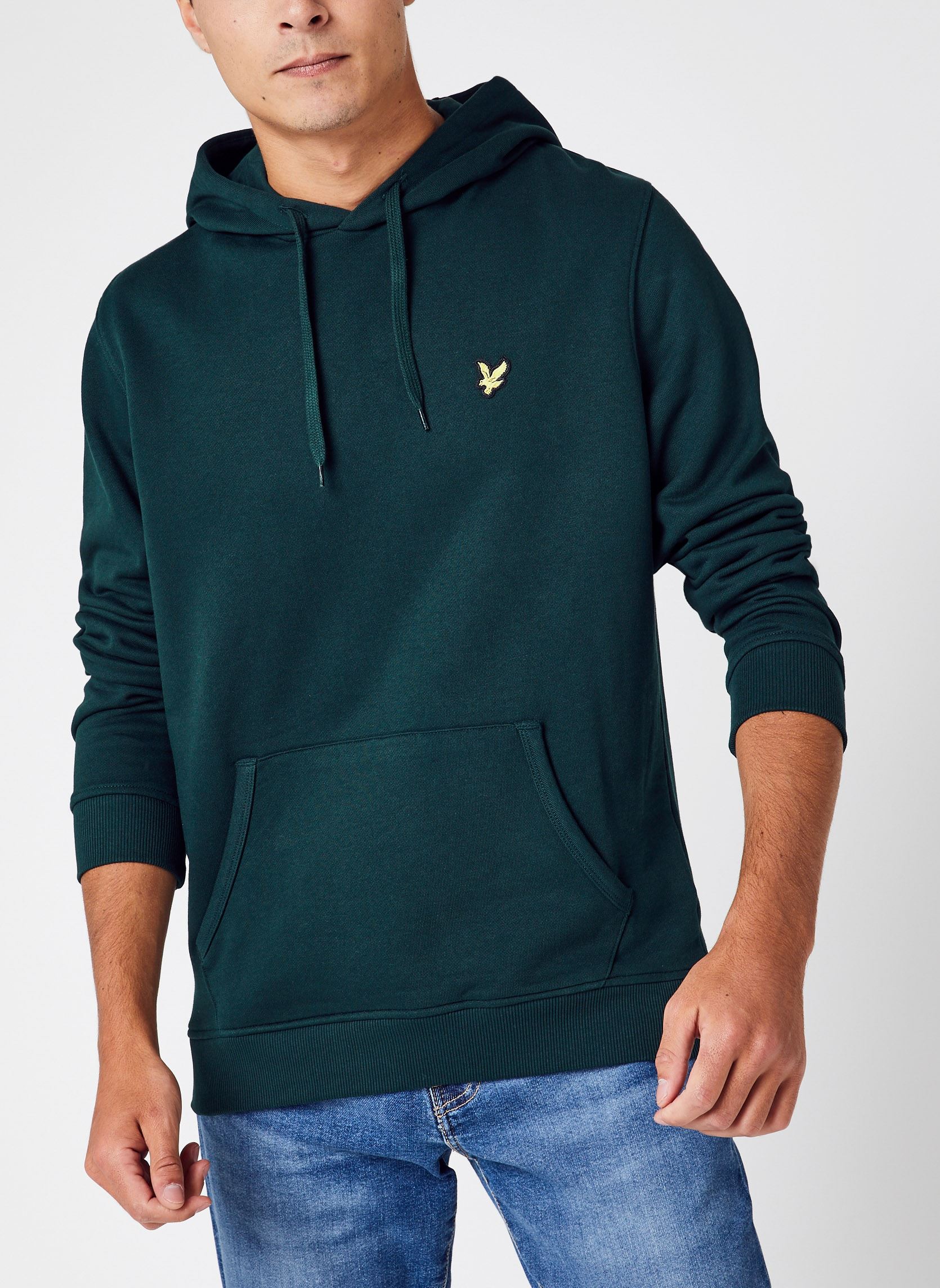 Kapuzenpullover Pullover Hoodie herren grün Lyle & Scott Kapuzenpullover Pullover Hoodie herren grün DARK GREEN