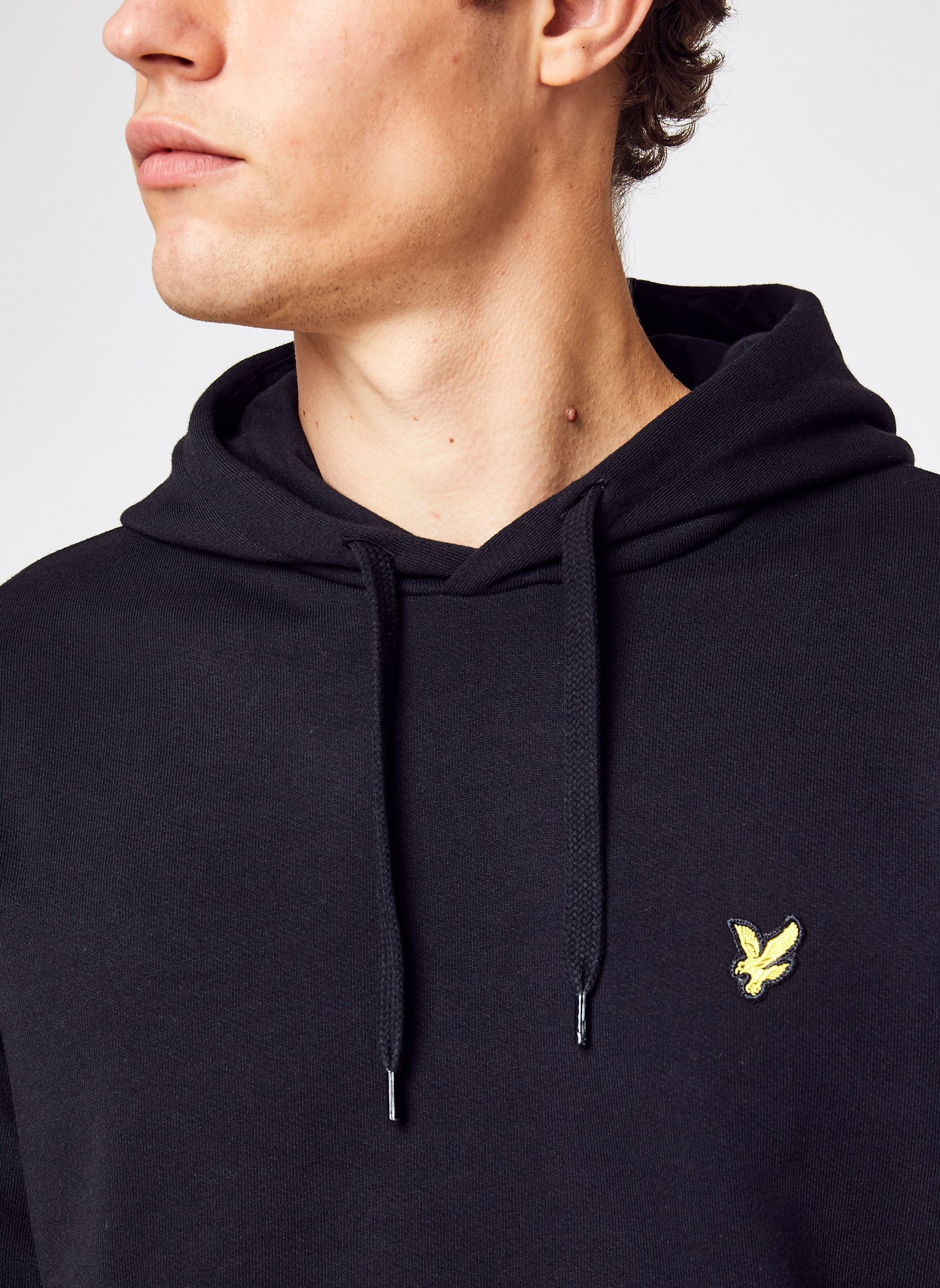 Kapuzenpullover Pullover Hoodie herren schwarz Lyle & Scott Kapuzenpullover Pullover Hoodie herren schwarz Z865 JET BLACK