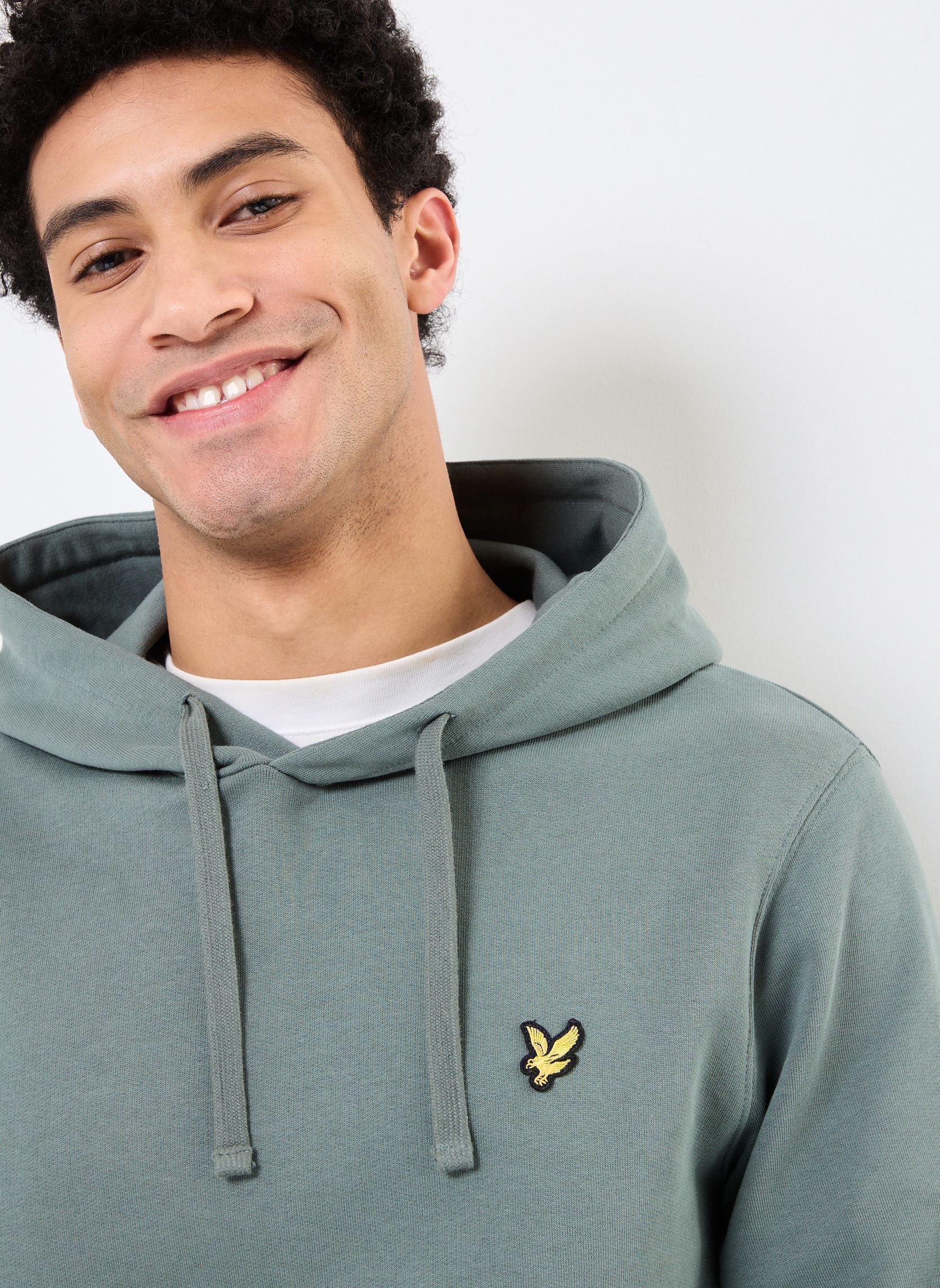 Hoodies Pullover Hoodie heren groen Lyle & Scott Hoodies Pullover Hoodie heren groen GREEN MERCURIAL