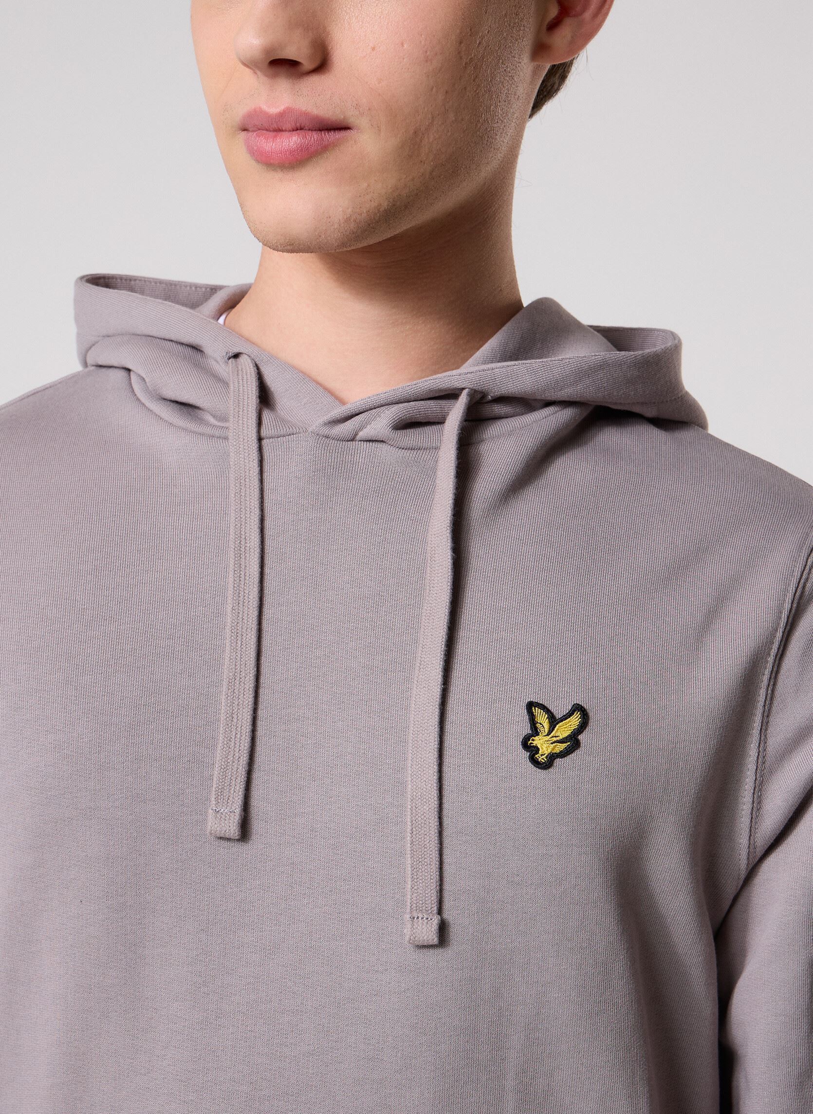 Kapuzenpullover Pullover Hoodie herren grau Lyle & Scott Kapuzenpullover Pullover Hoodie herren grau GULL GREY