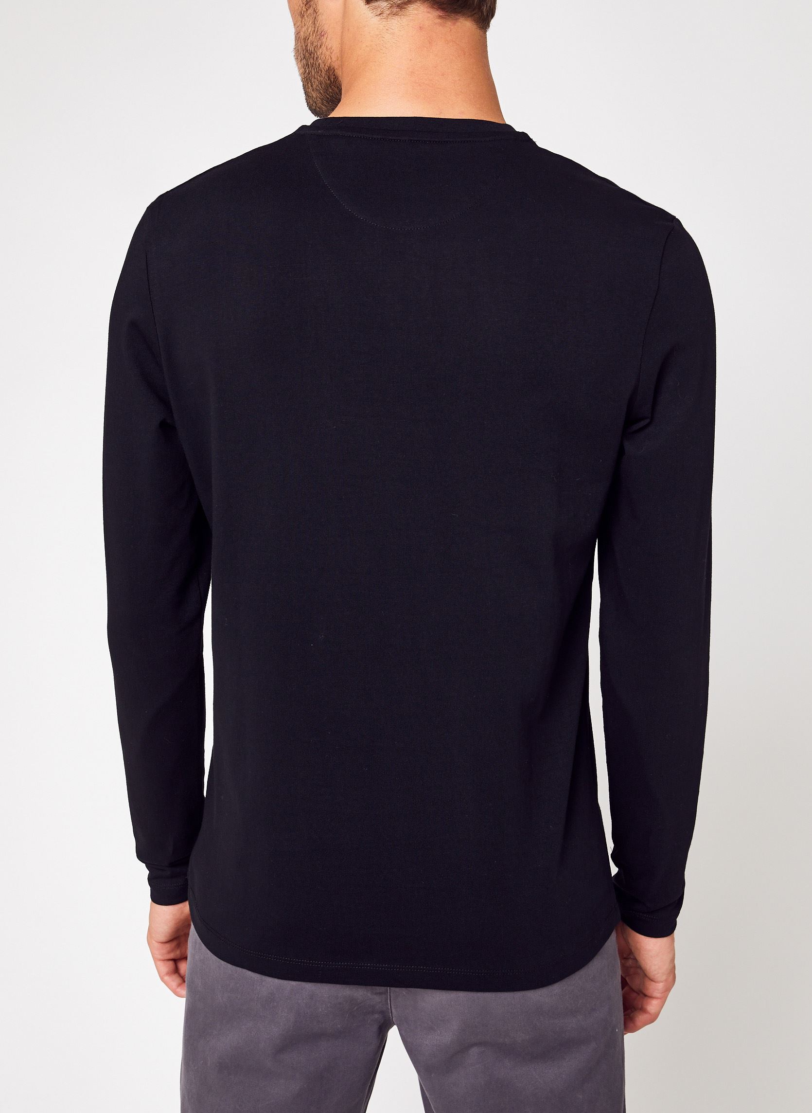 Tee-shirts LS T-shirt homme noir Lyle & Scott Tee-shirts LS T-shirt homme noir Z865 JET BLACK