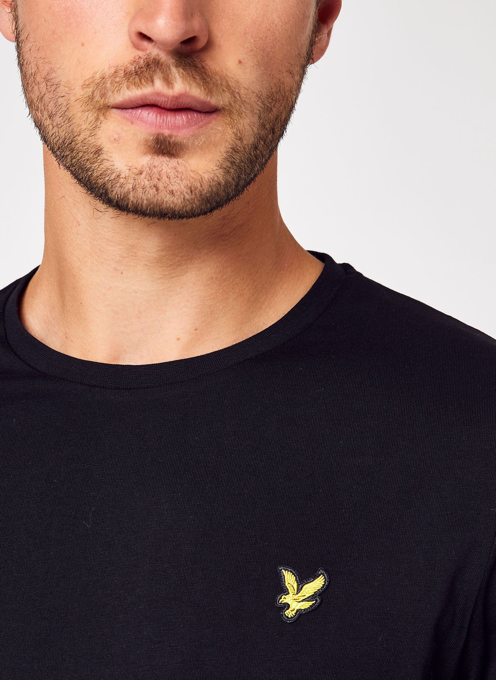 Tee-shirts LS T-shirt homme noir Lyle & Scott Tee-shirts LS T-shirt homme noir Z865 JET BLACK