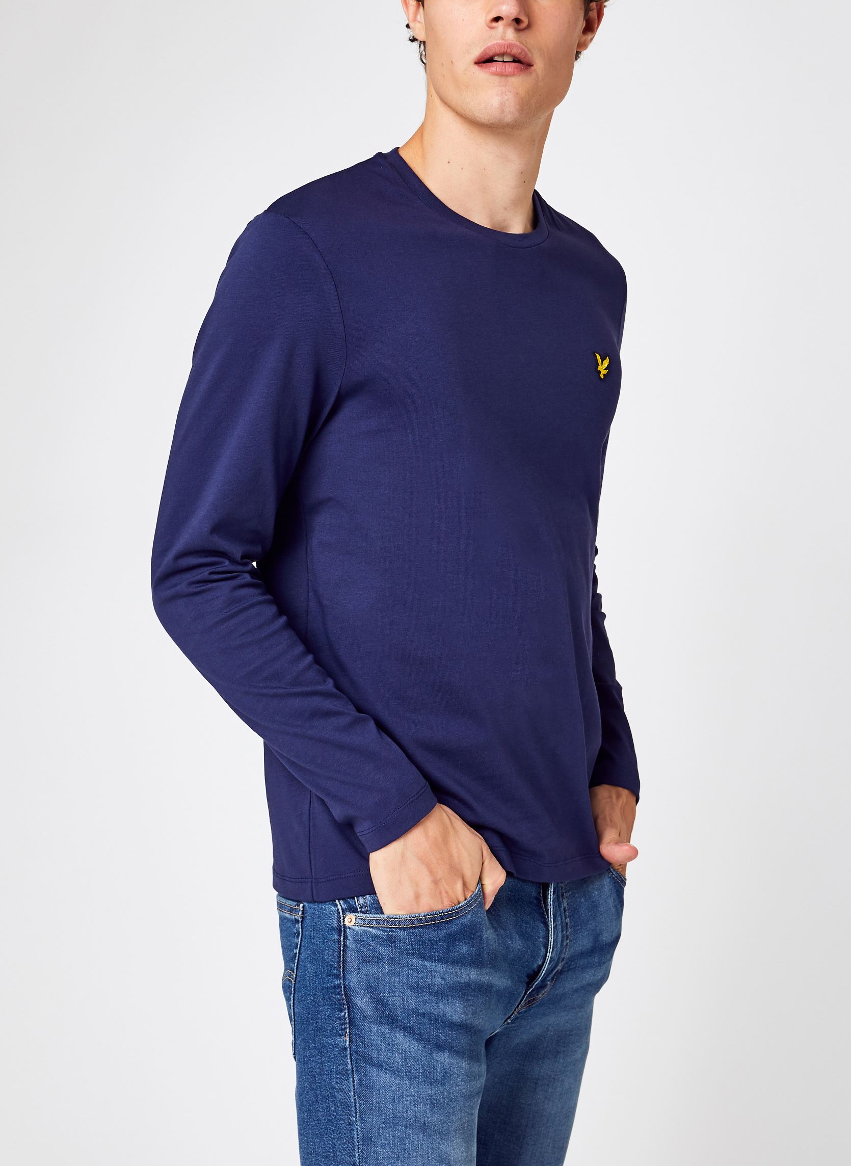 Tee-shirts LS T-shirt homme bleu Lyle & Scott Tee-shirts LS T-shirt homme bleu Z99 NAVY