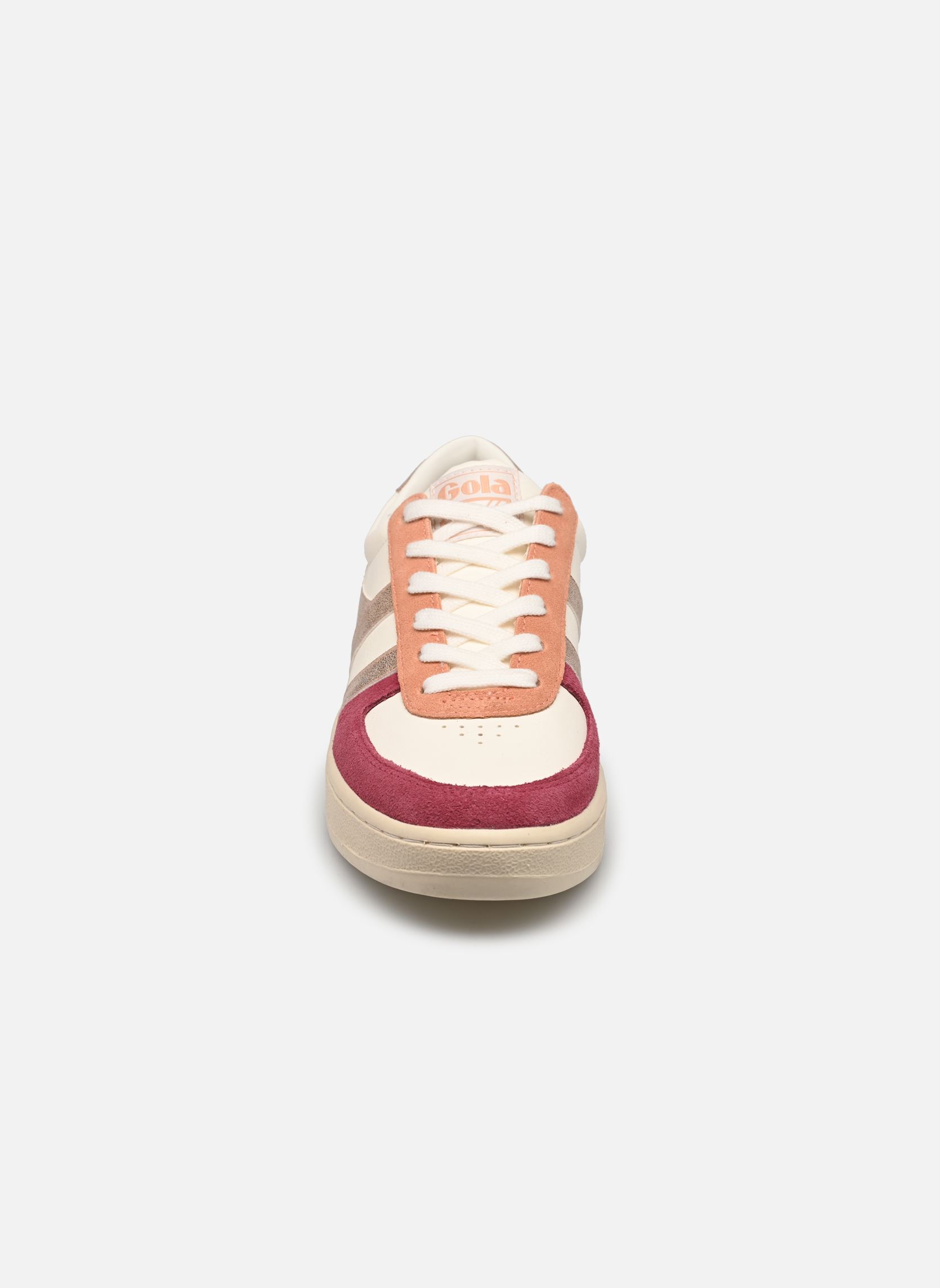 Baskets basses Grandslam Quadrant W femme multicolore Gola Baskets basses Grandslam Quadrant W femme multicolore OFF WHITE/CERISE/ROSE GOLD/PLU