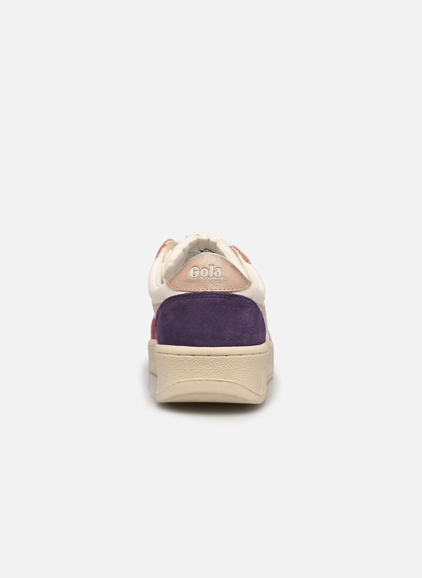 Baskets basses Grandslam Quadrant W femme multicolore Gola Baskets basses Grandslam Quadrant W femme multicolore OFF WHITE/CERISE/ROSE GOLD/PLU