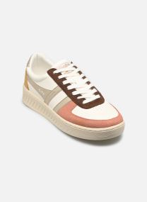 Niedrige Sneaker Grandslam Quadrant W damen weiß