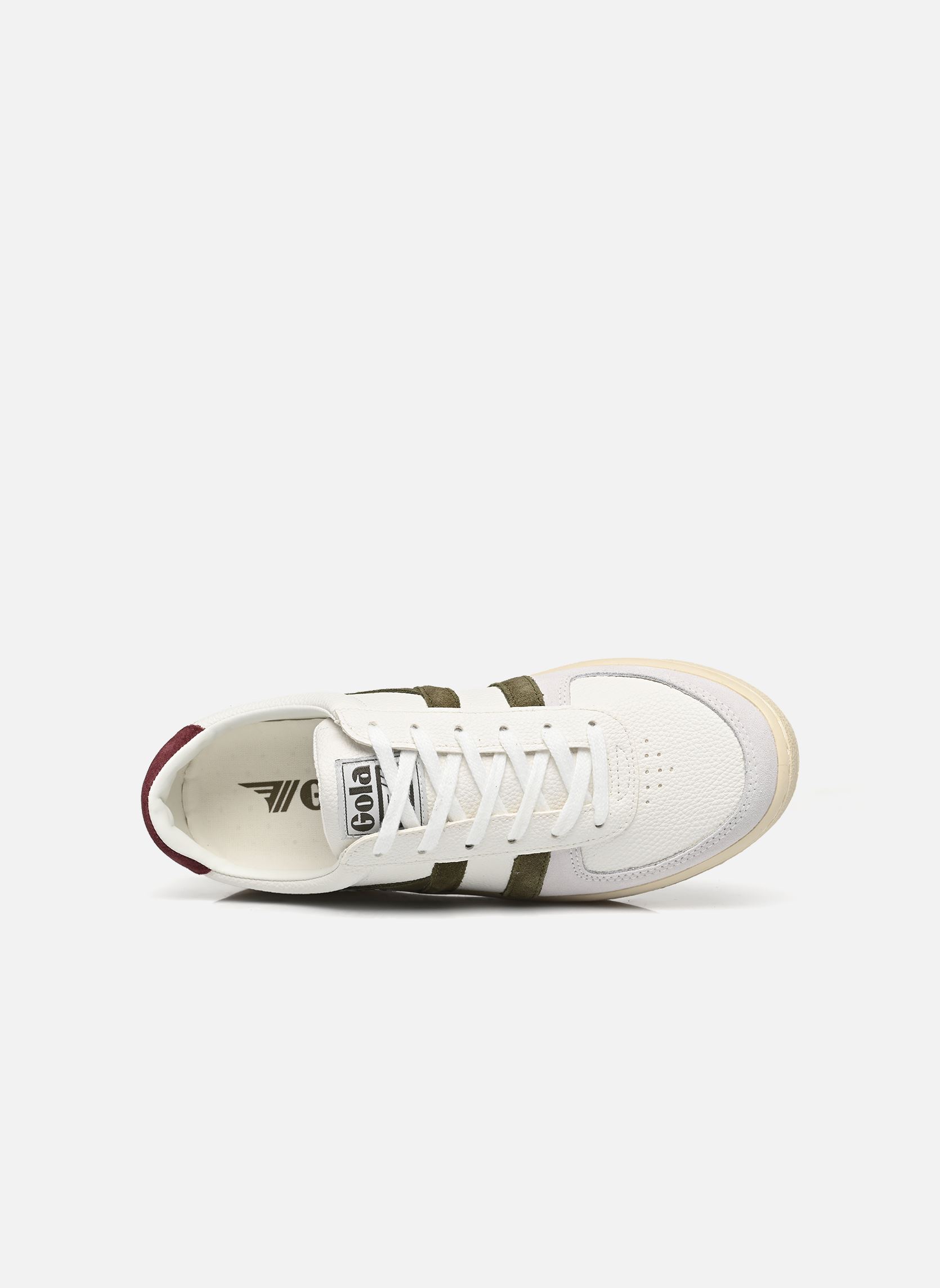 Niedrige Sneaker Grandslam Trident M herren weiß Gola Niedrige Sneaker Grandslam Trident M herren weiß White/Khaki/Burgundy