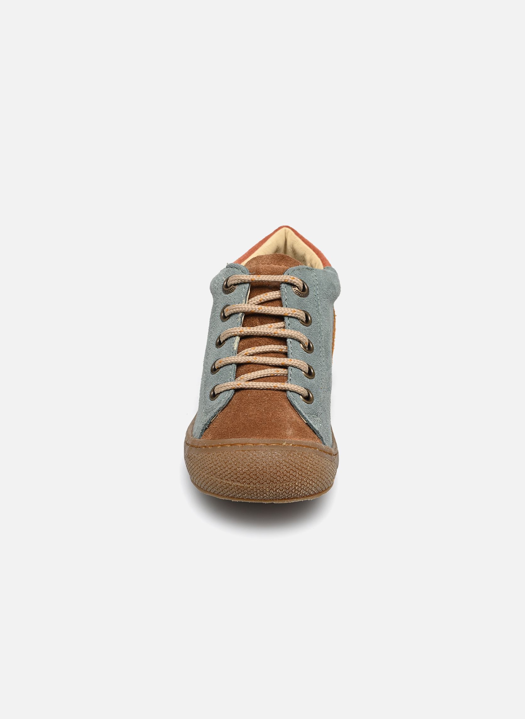 Babyschoenen Romy meerkleurig Naturino Babyschoenen Romy meerkleurig SUEDE BROWN SAGE ZUCCA
