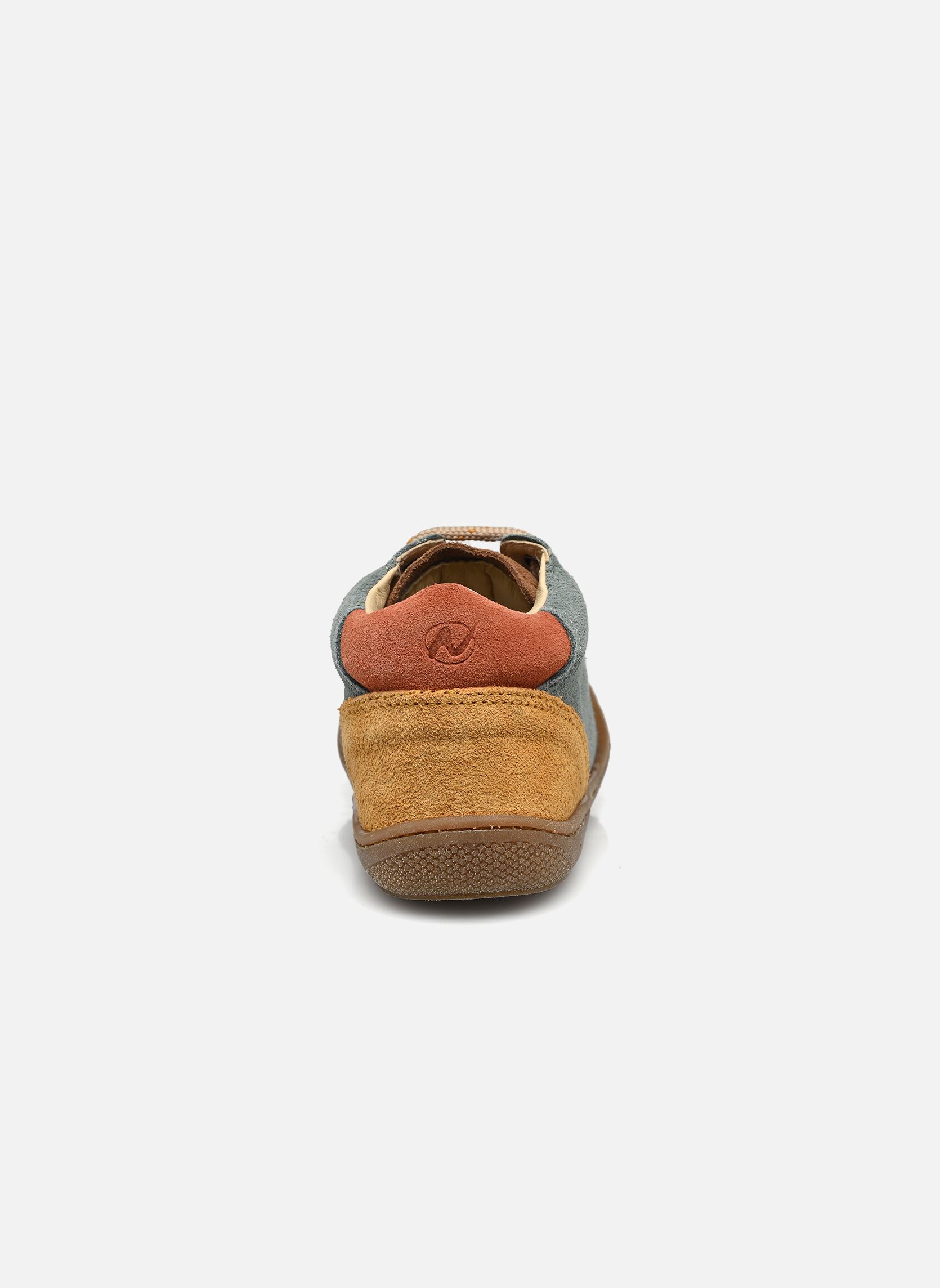 Babyschoenen Romy meerkleurig Naturino Babyschoenen Romy meerkleurig SUEDE BROWN SAGE ZUCCA