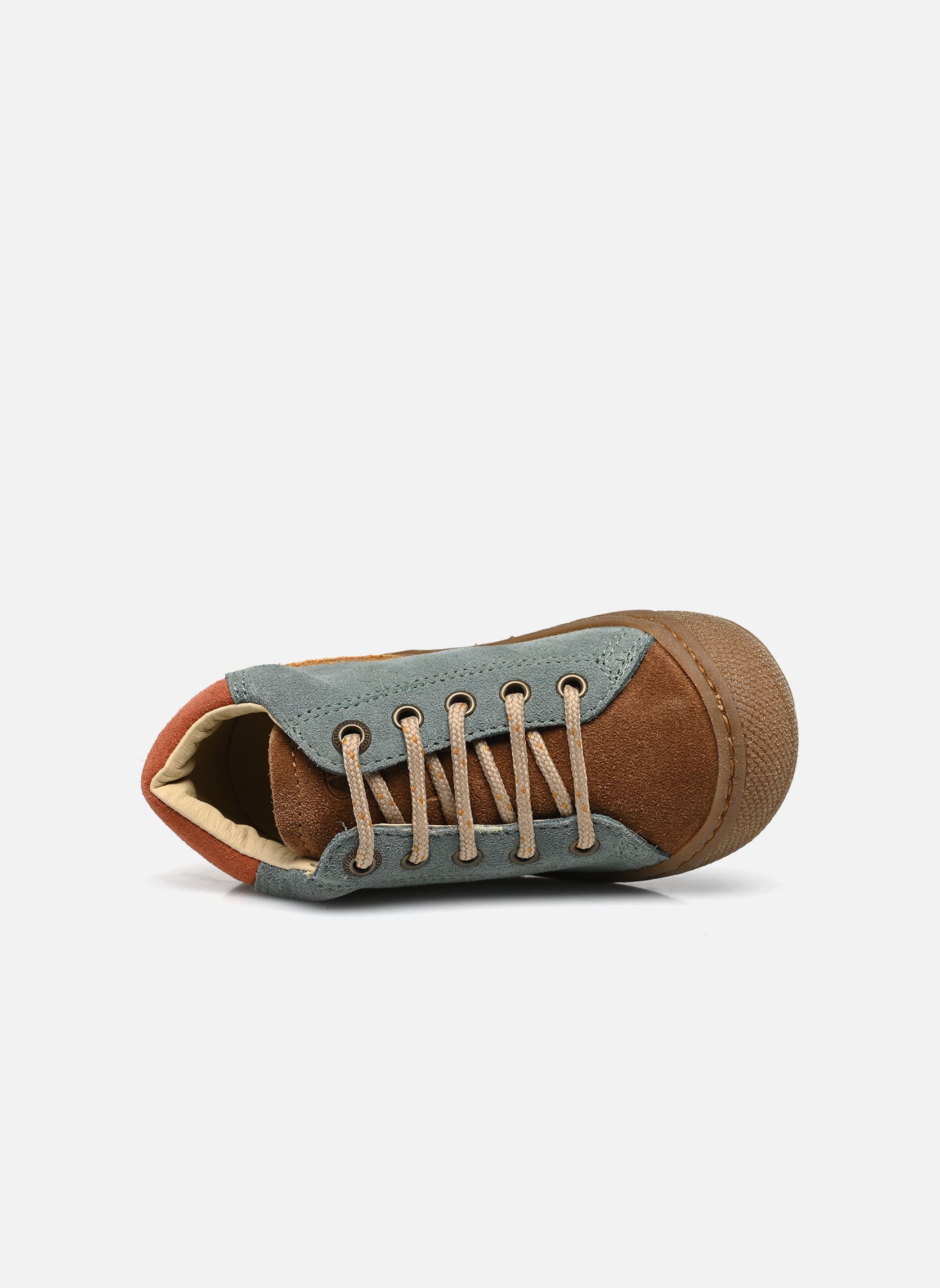 Babyschoenen Romy meerkleurig Naturino Babyschoenen Romy meerkleurig SUEDE BROWN SAGE ZUCCA