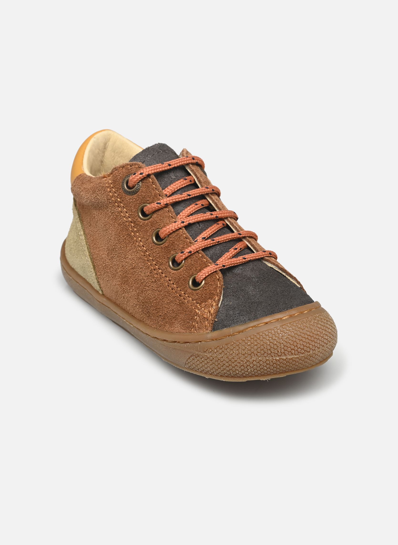 Chaussures premiers pas Romy garçon multicolore Naturino Chaussures premiers pas Romy garçon multicolore SUEDE WAX/SUEDE SPAZZ ANTHRACI