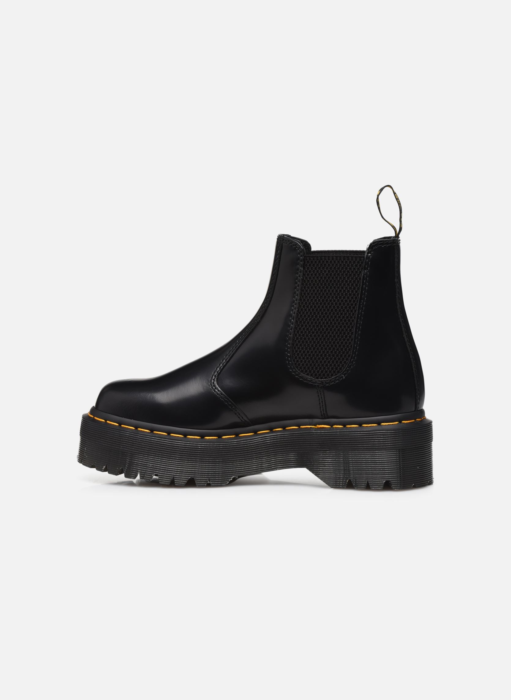 Niedrige Ankle Boots 2976 Quad damen schwarz Dr. Martens Niedrige Ankle Boots 2976 Quad damen schwarz BLACK POLISH SMOOTH