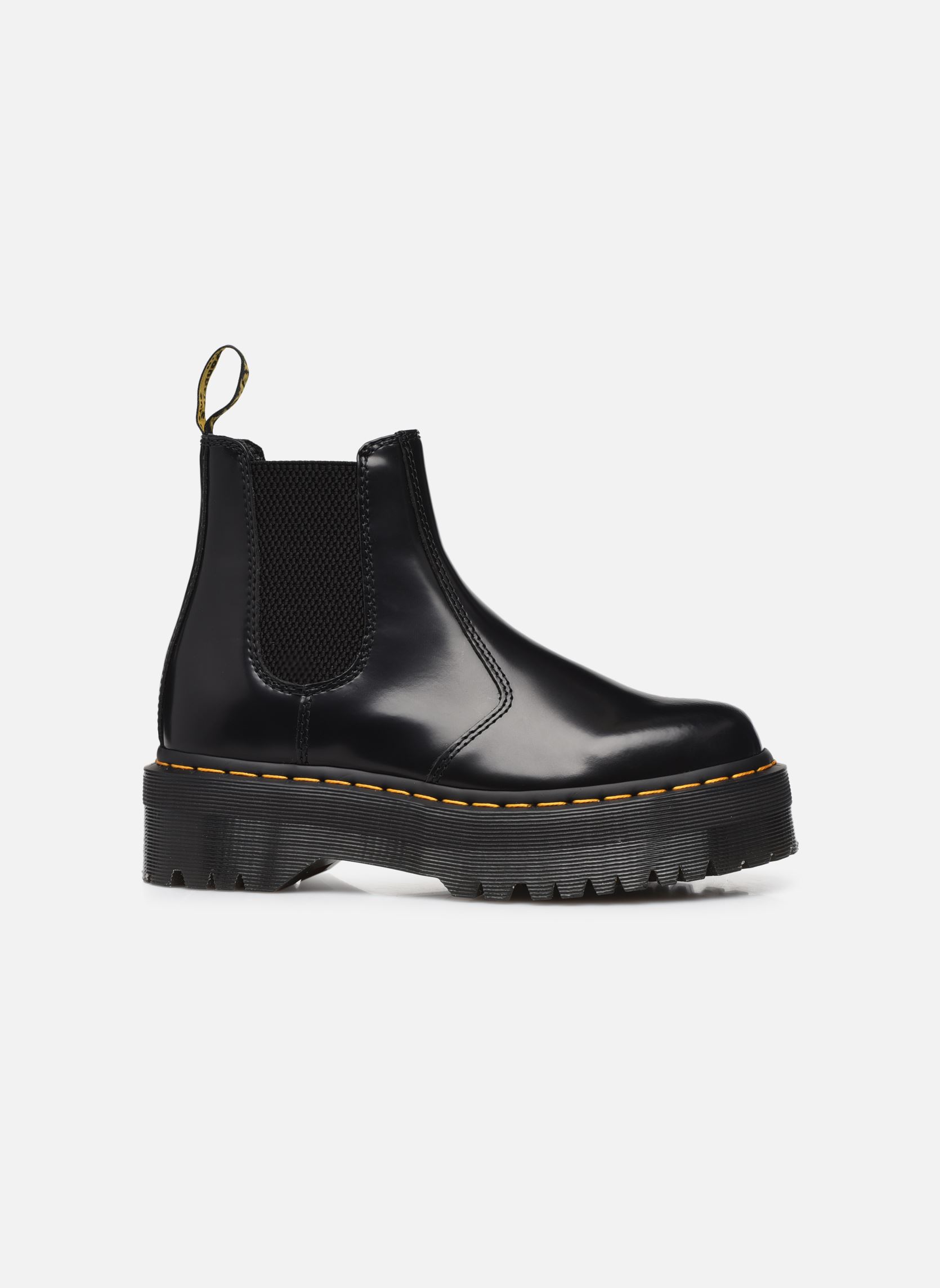 Niedrige Ankle Boots 2976 Quad damen schwarz Dr. Martens Niedrige Ankle Boots 2976 Quad damen schwarz BLACK POLISH SMOOTH