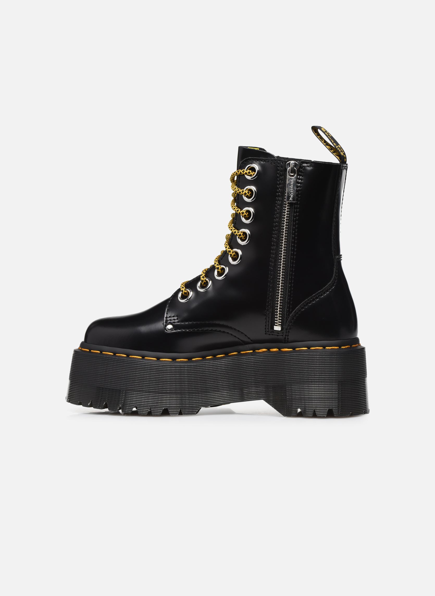 Geschnürte Stiefeletten JADON MAX BLACK BUTTERO W damen schwarz Dr. Martens Geschnürte Stiefeletten JADON MAX BLACK BUTTERO W damen schwarz BLACK