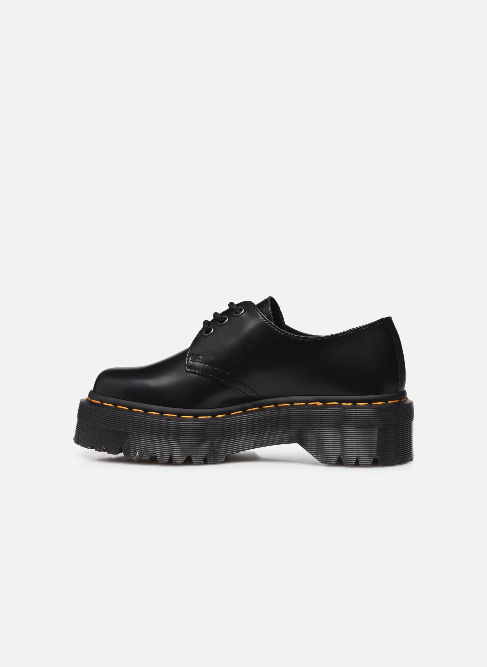 Derbies 1461 Quad femme noir Dr. Martens Derbies 1461 Quad femme noir BLACK POLISHED SMOOTH