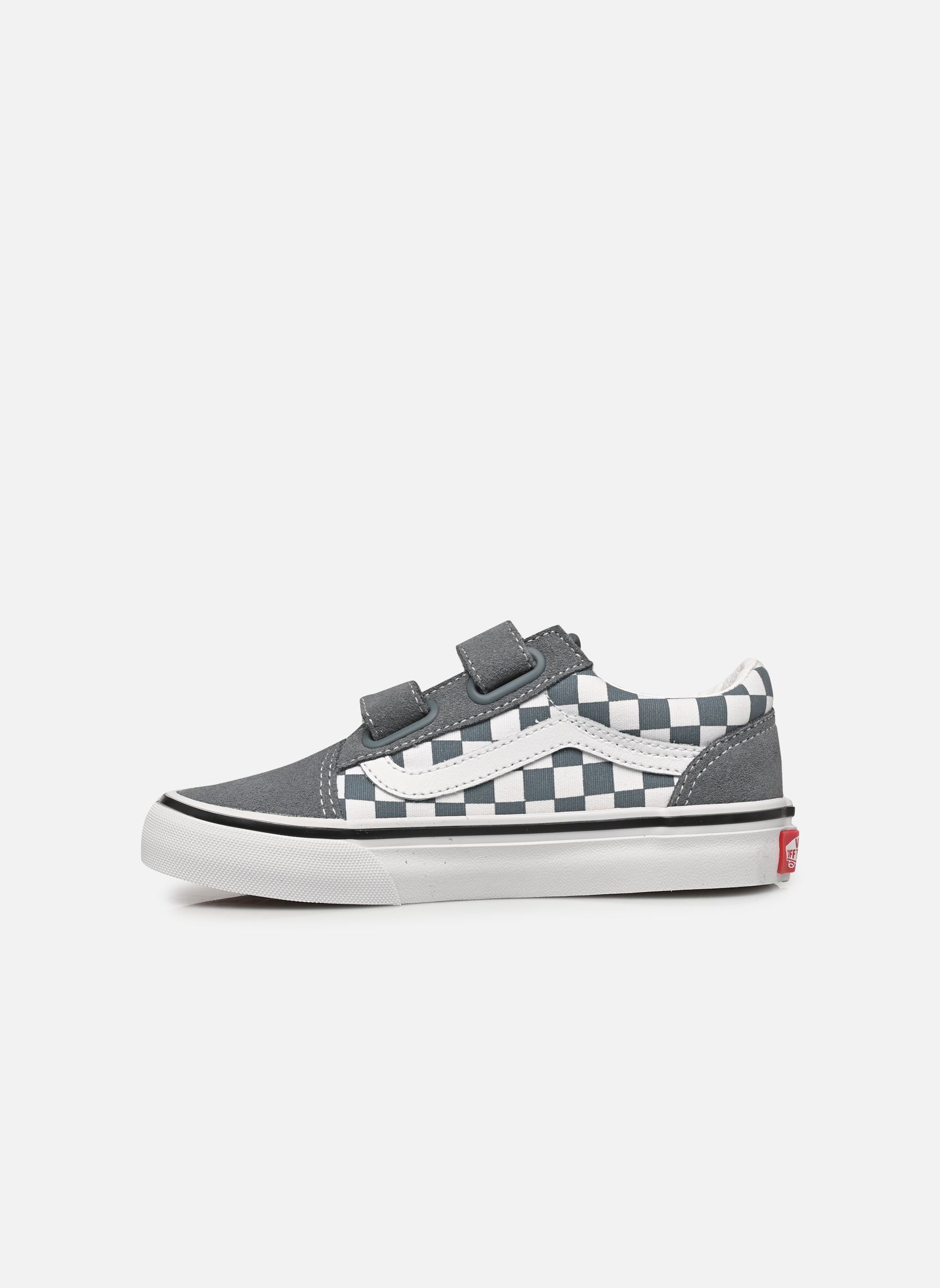Niedrige Sneaker Uy Old Skool V grau Vans Niedrige Sneaker Uy Old Skool V grau COLOR THEORY CHECKERBOARD STOR
