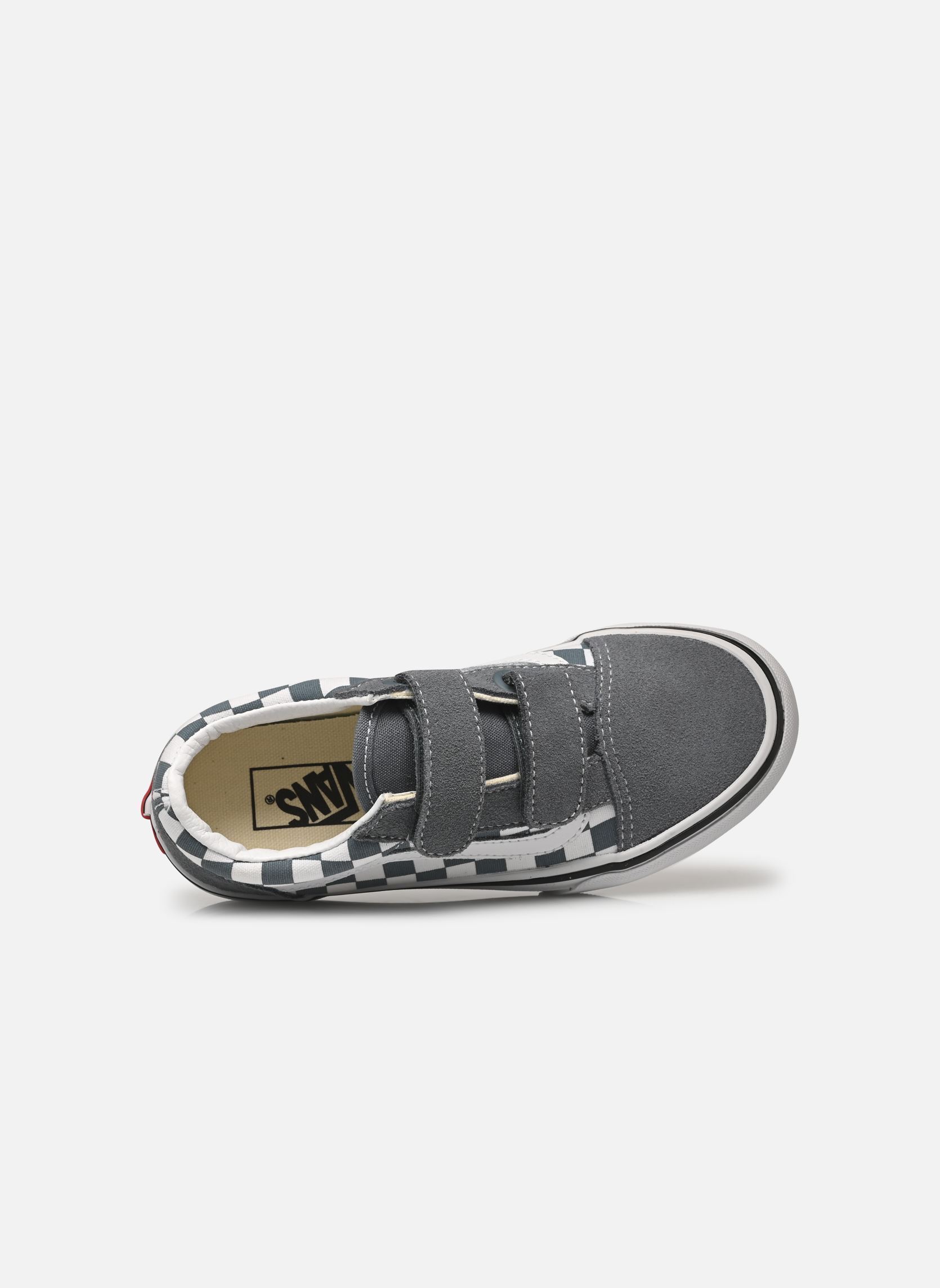 Niedrige Sneaker Uy Old Skool V grau Vans Niedrige Sneaker Uy Old Skool V grau COLOR THEORY CHECKERBOARD STOR