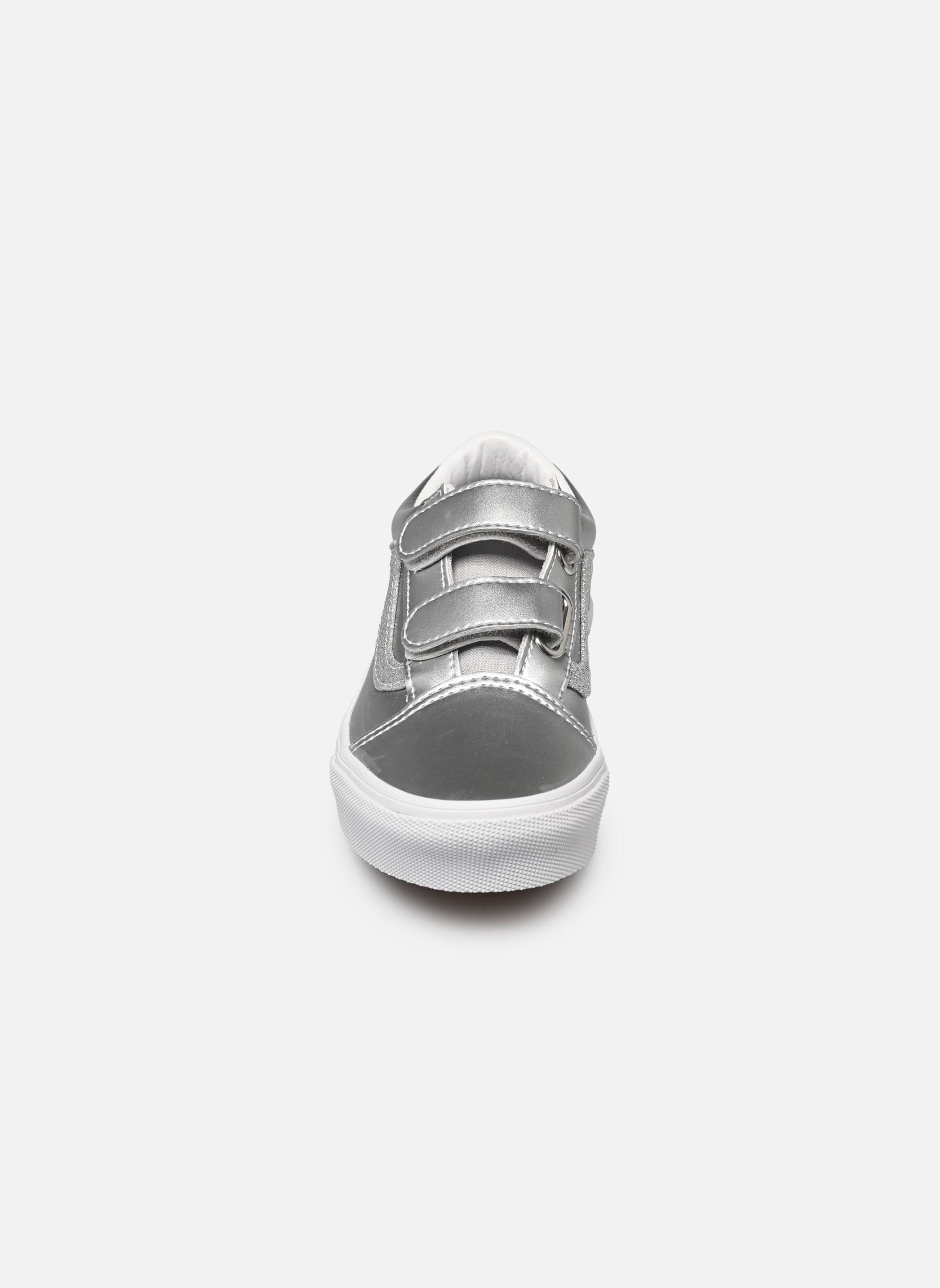 Niedrige Sneaker Uy Old Skool V mädchen grau Vans Niedrige Sneaker Uy Old Skool V mädchen grau DAZZLED LUNAR ROCK