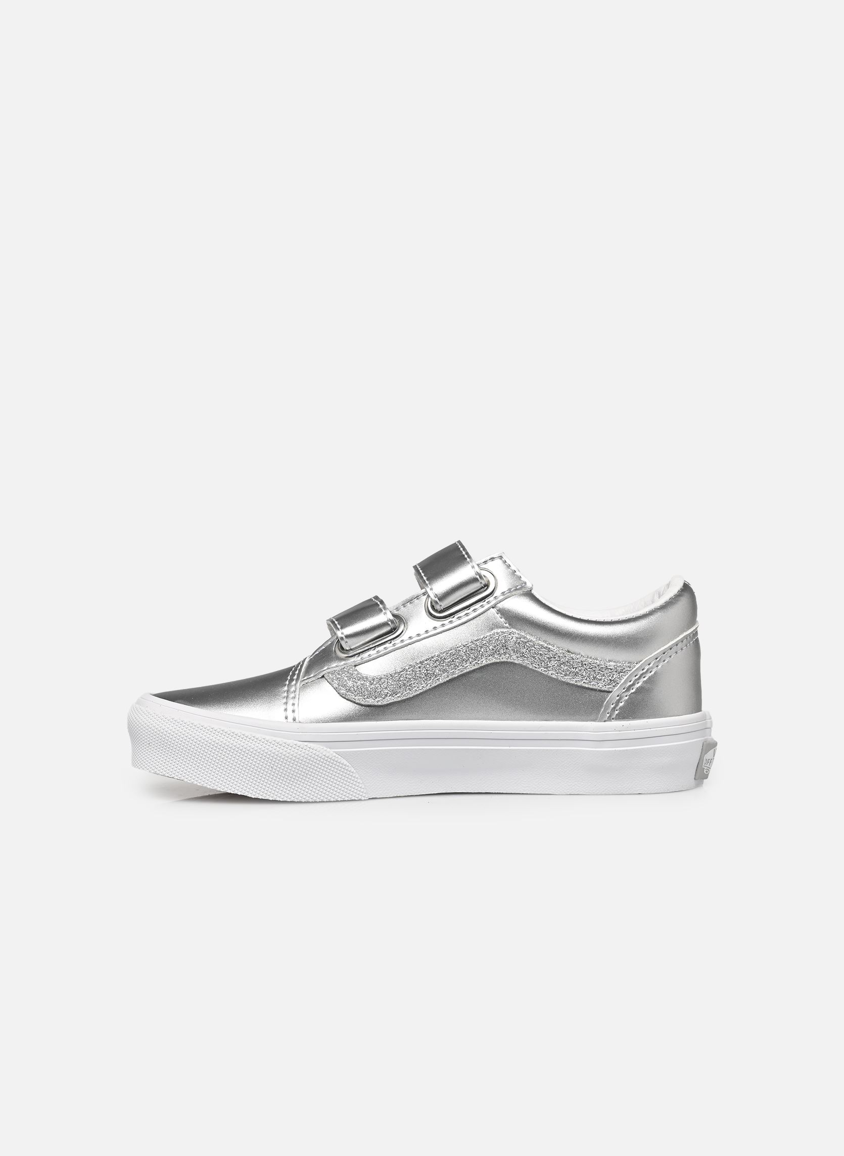 Niedrige Sneaker Uy Old Skool V mädchen grau Vans Niedrige Sneaker Uy Old Skool V mädchen grau DAZZLED LUNAR ROCK