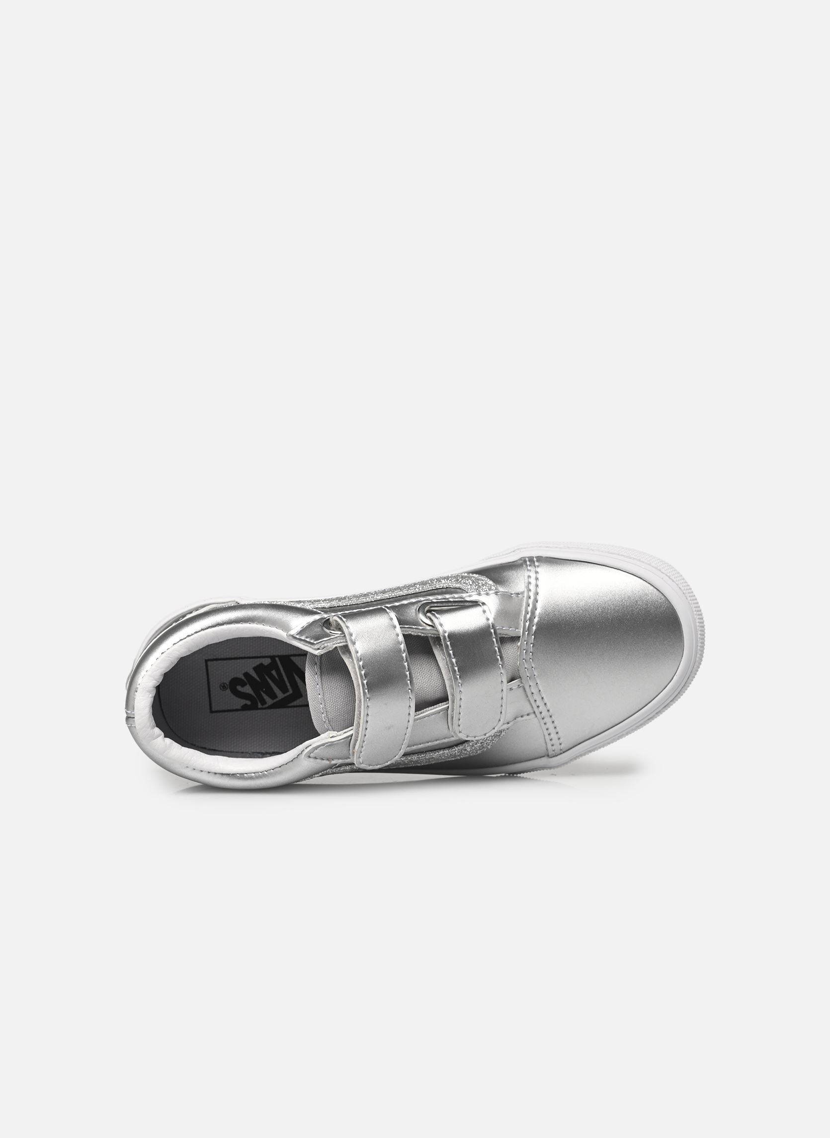 Niedrige Sneaker Uy Old Skool V mädchen grau Vans Niedrige Sneaker Uy Old Skool V mädchen grau DAZZLED LUNAR ROCK