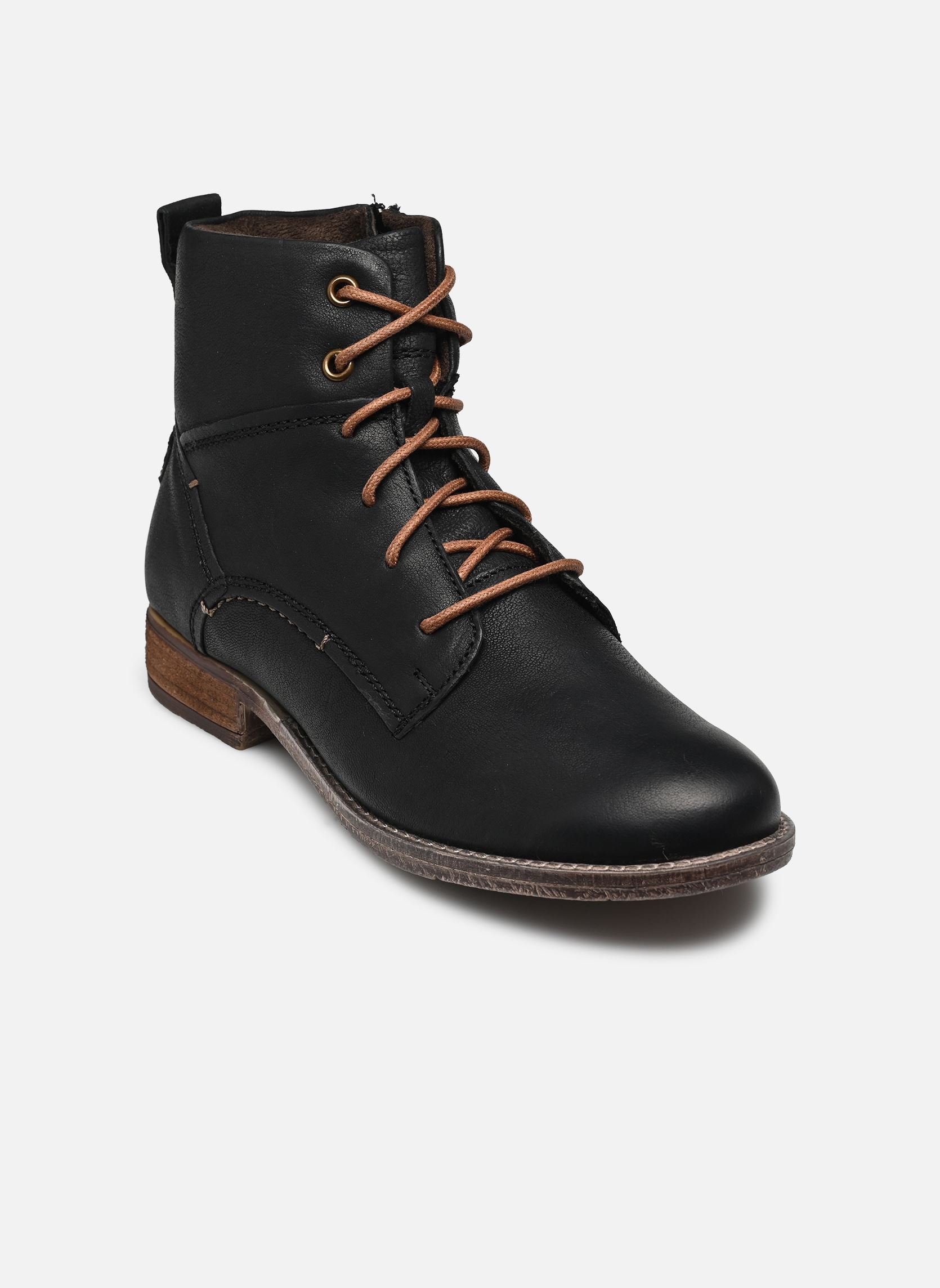 Geschnürte Stiefeletten SIENNA 95 damen schwarz Josef Seibel Geschnürte Stiefeletten SIENNA 95 damen schwarz Schwarz