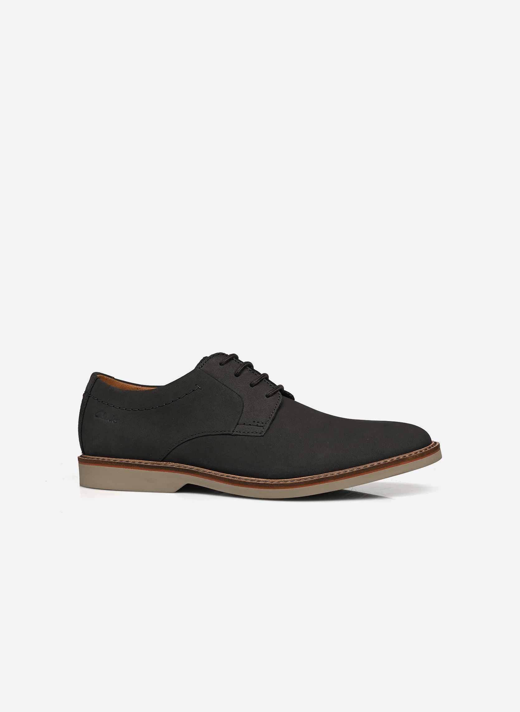 Derbies Atticus LTLace homme gris Clarks Derbies Atticus LTLace homme gris DARK GREY NUBUCK