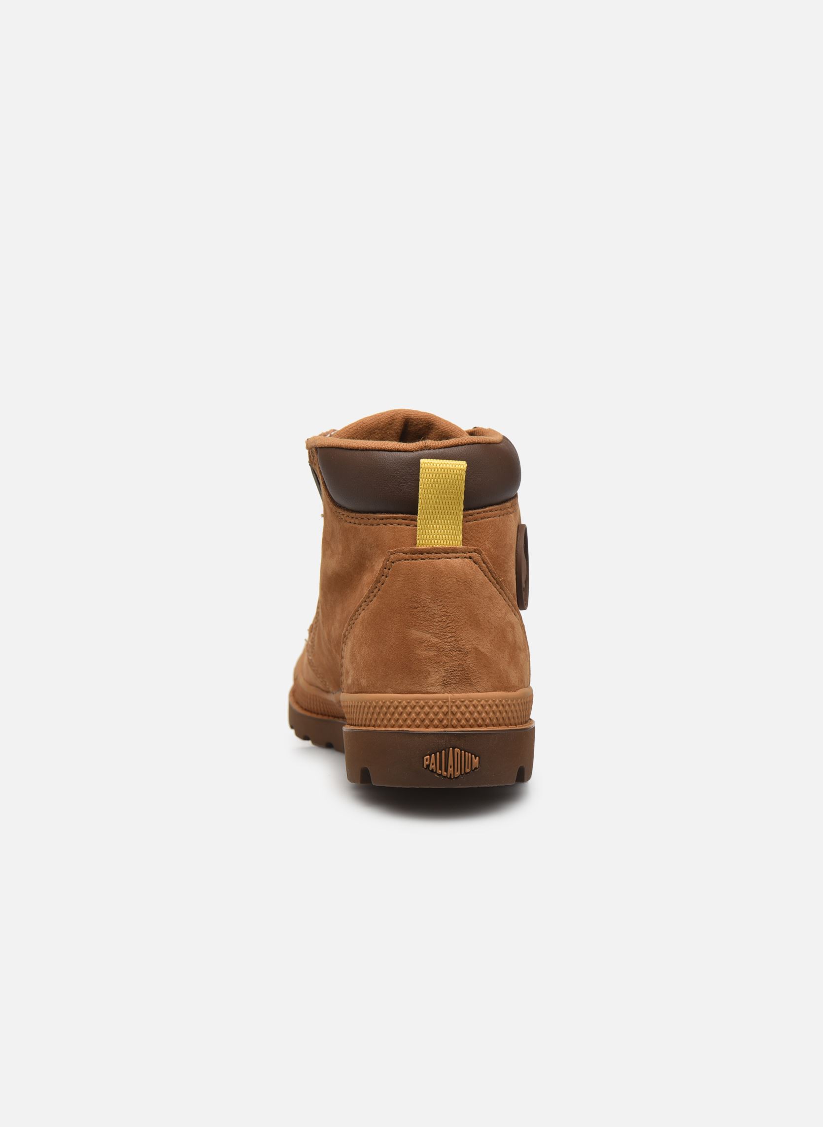 Stivaletti PAMPA HI CUFF WATERPROOF marrone Palladium Stivaletti PAMPA HI CUFF WATERPROOF marrone MAHOGANY