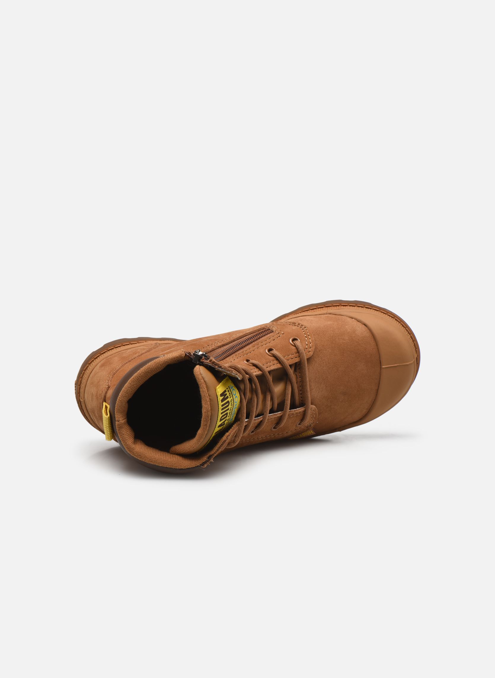 Stivaletti PAMPA HI CUFF WATERPROOF marrone Palladium Stivaletti PAMPA HI CUFF WATERPROOF marrone MAHOGANY