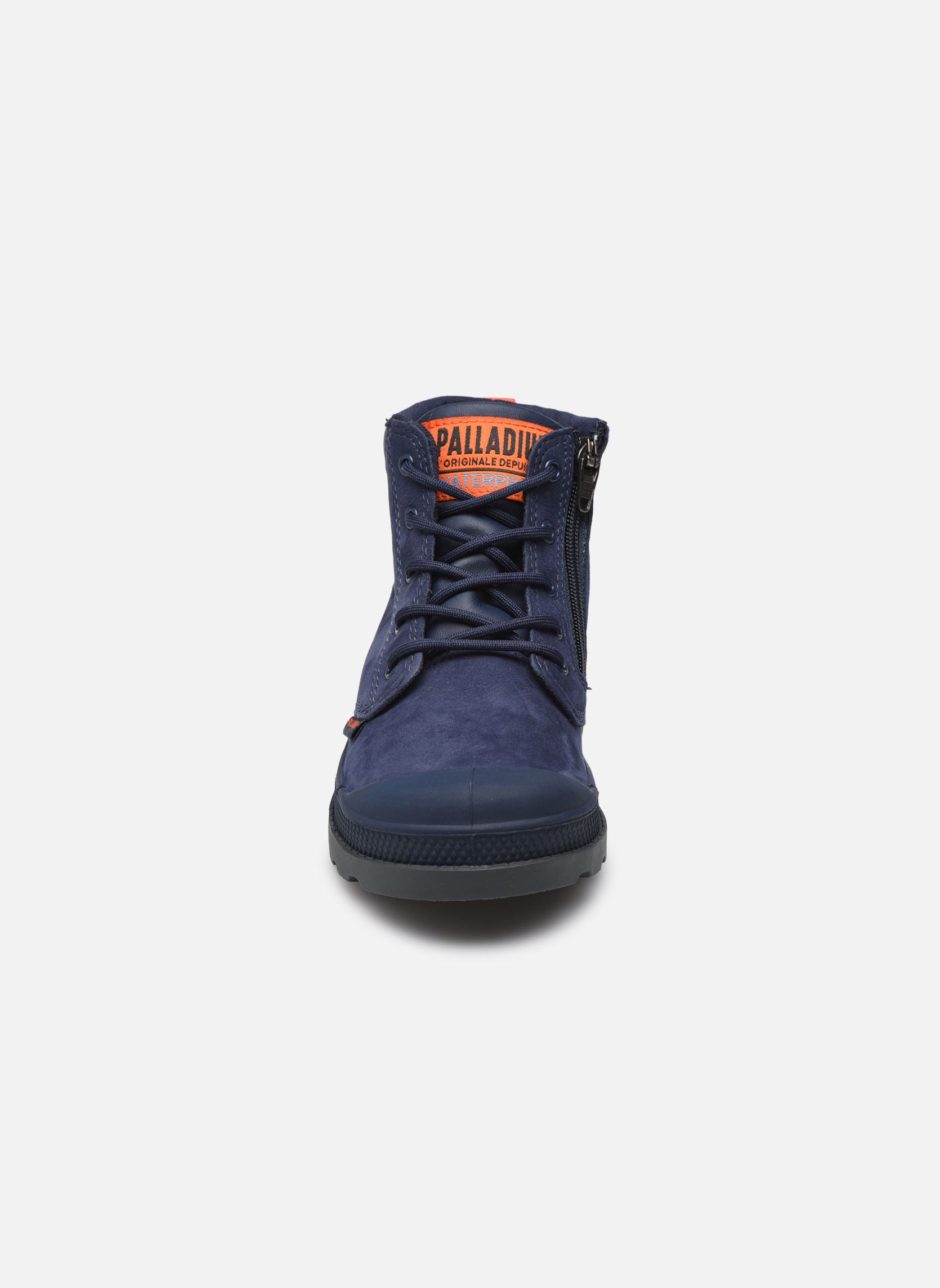 Stiefeletten / Ankle Boots PAMPA HI CUFF WATERPROOF blau Palladium Stiefeletten / Ankle Boots PAMPA HI CUFF WATERPROOF blau MOOD INDIGO
