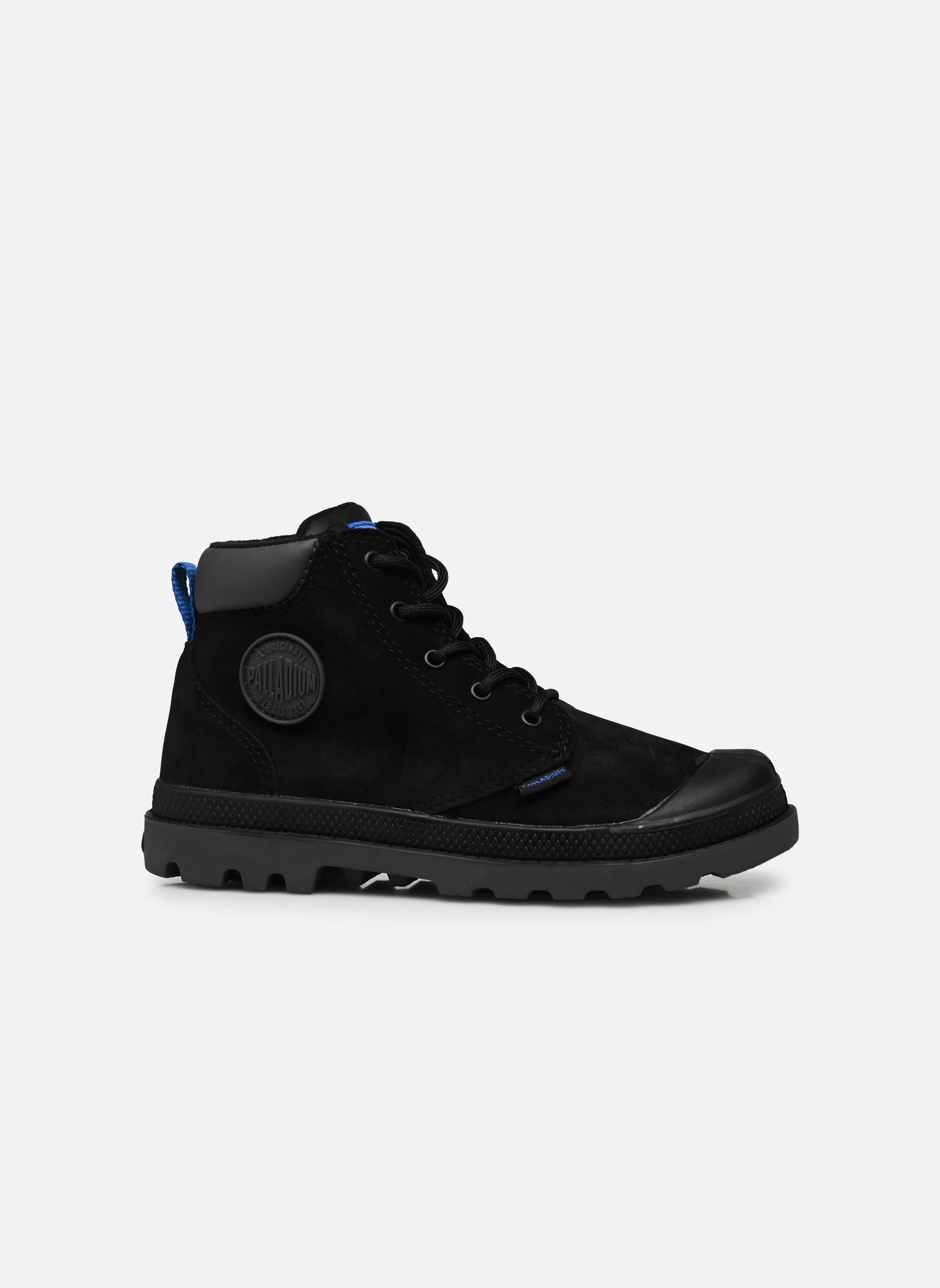 Botines PAMPA HI CUFF WATERPROOF negro Palladium Botines PAMPA HI CUFF WATERPROOF negro BLACK/BLACK